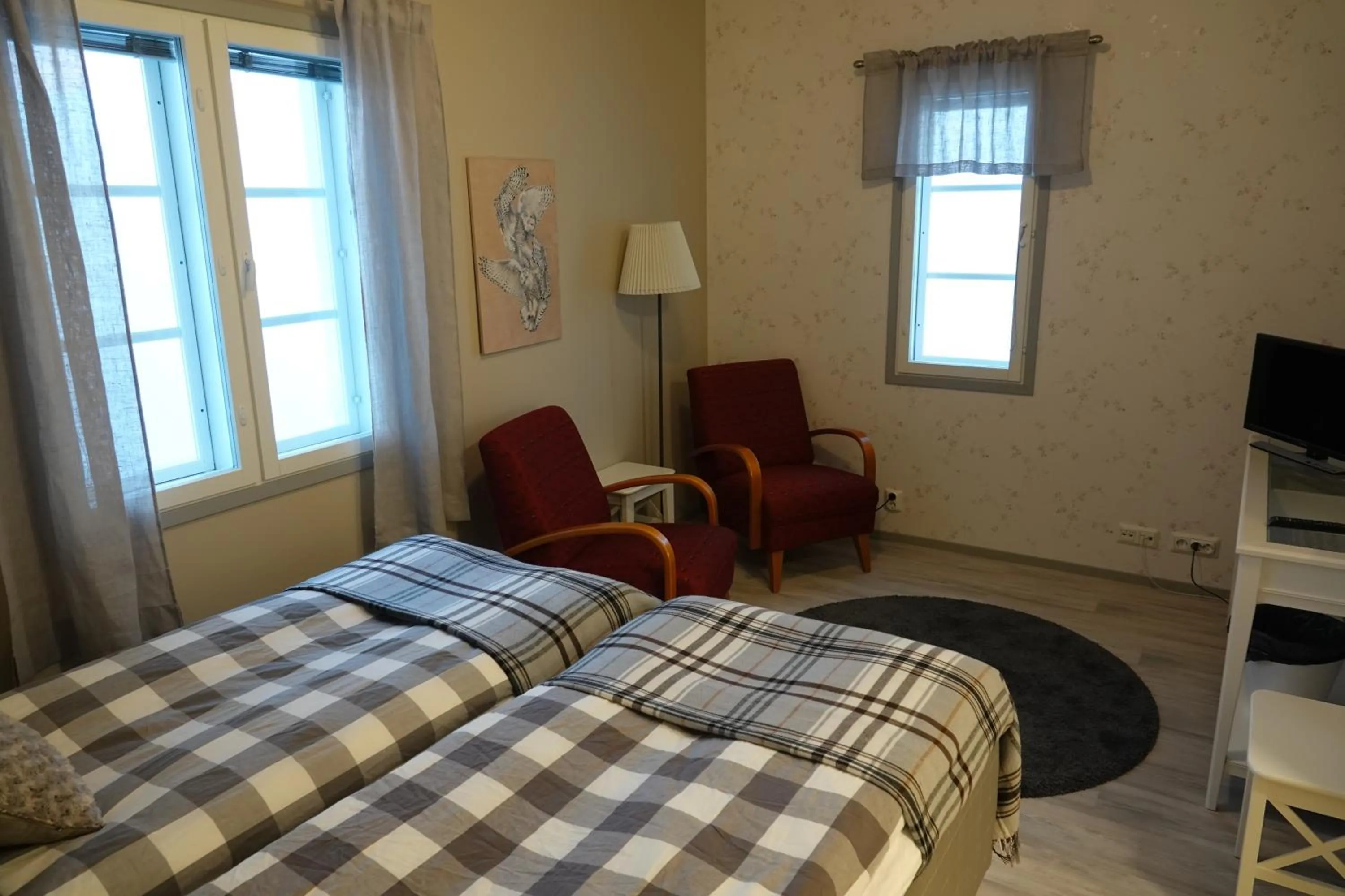 Bed in Kierinki Village Majatalo