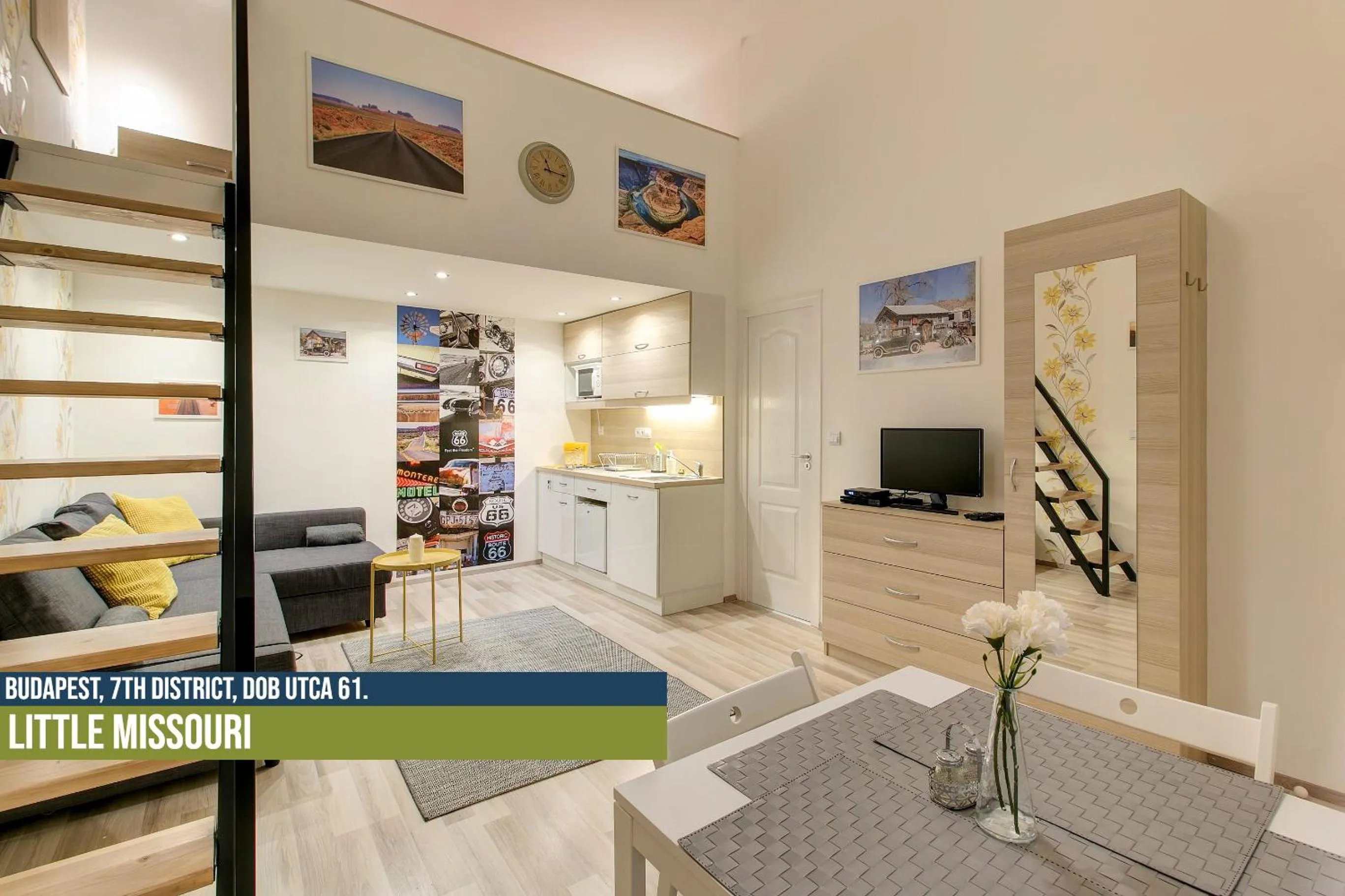 TV and multimedia in Little Americas Ring Apartments