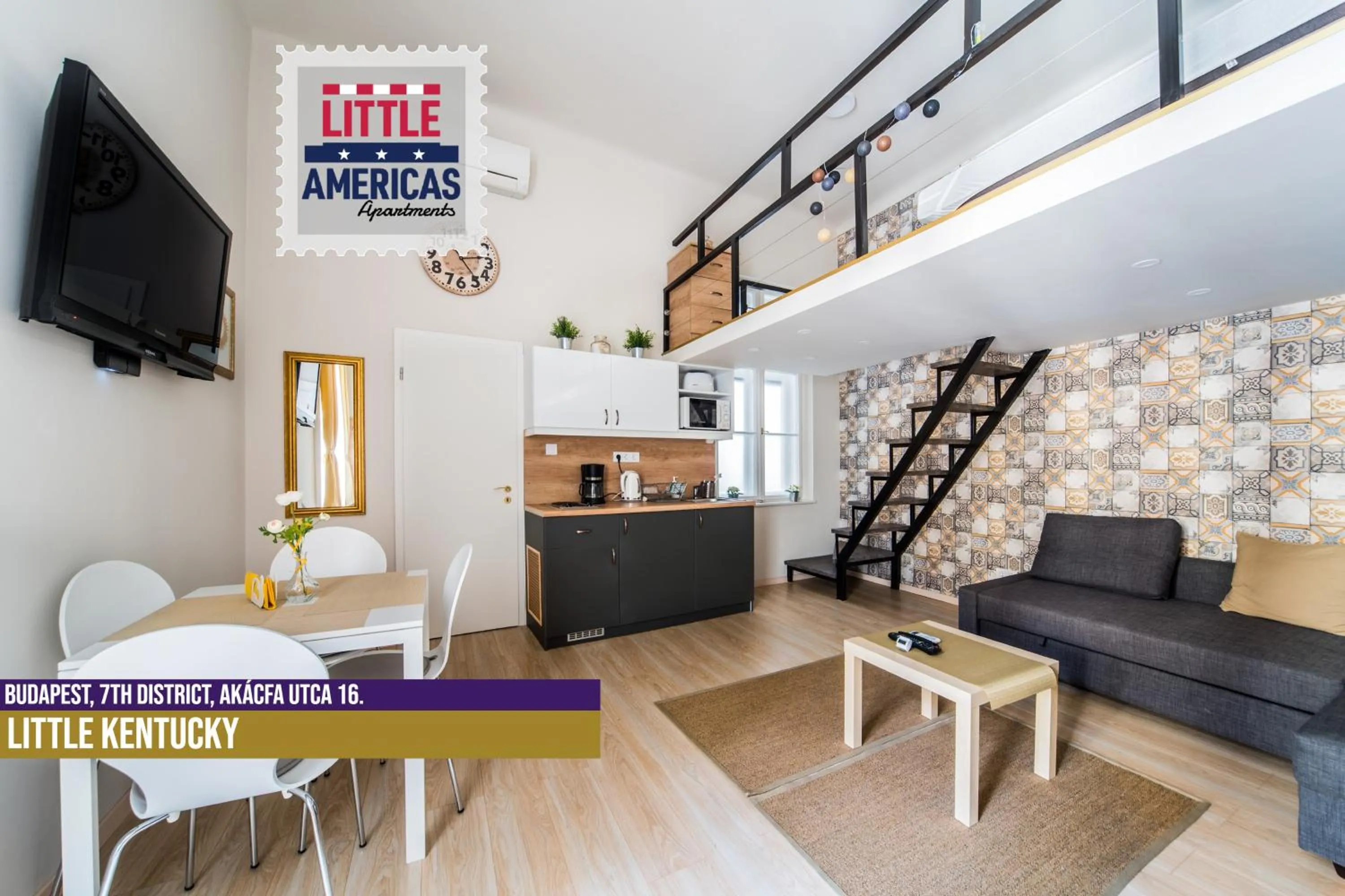 TV and multimedia in Little Americas Ring Apartments