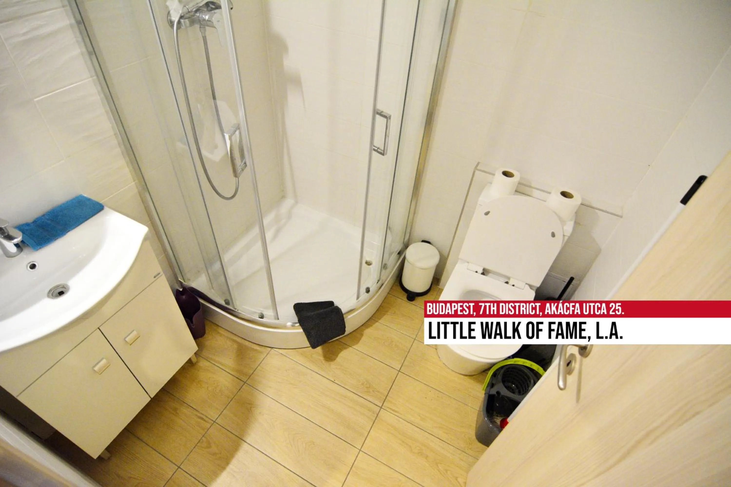 Shower in Little Americas Ring Apartments