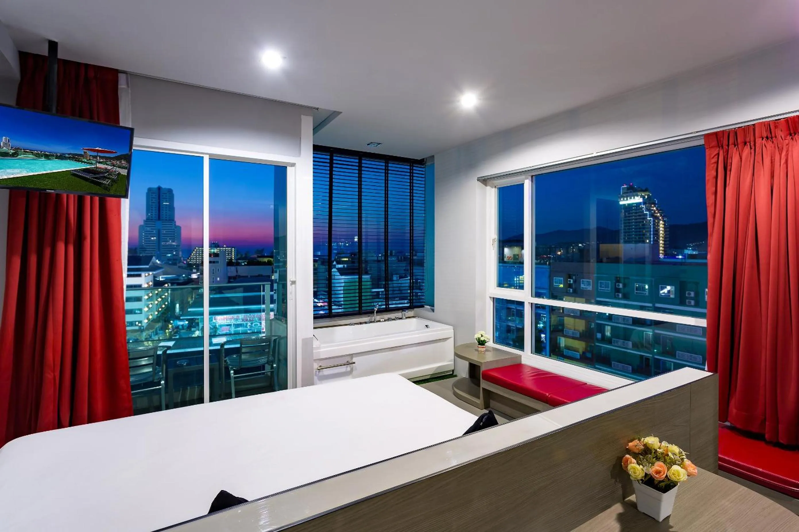 Bedroom, Bed in At Patong Hotel - SHA Certified