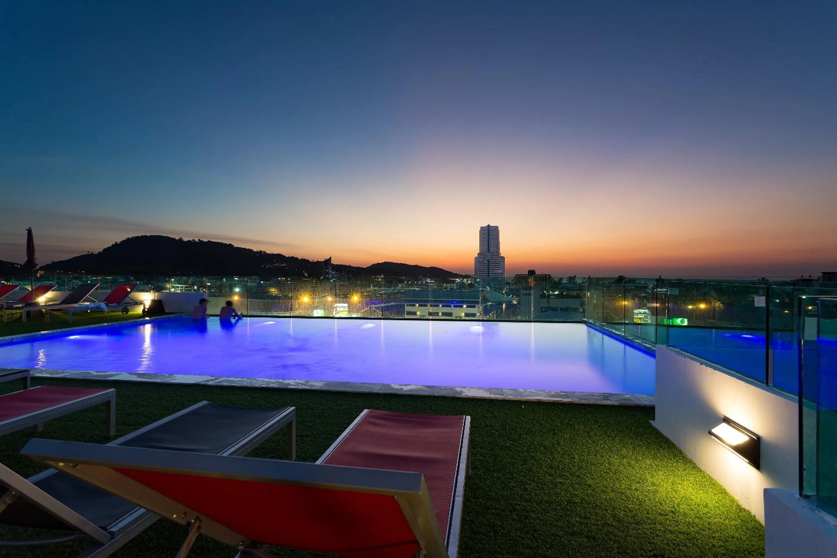 Swimming pool in At Patong Hotel - SHA Certified