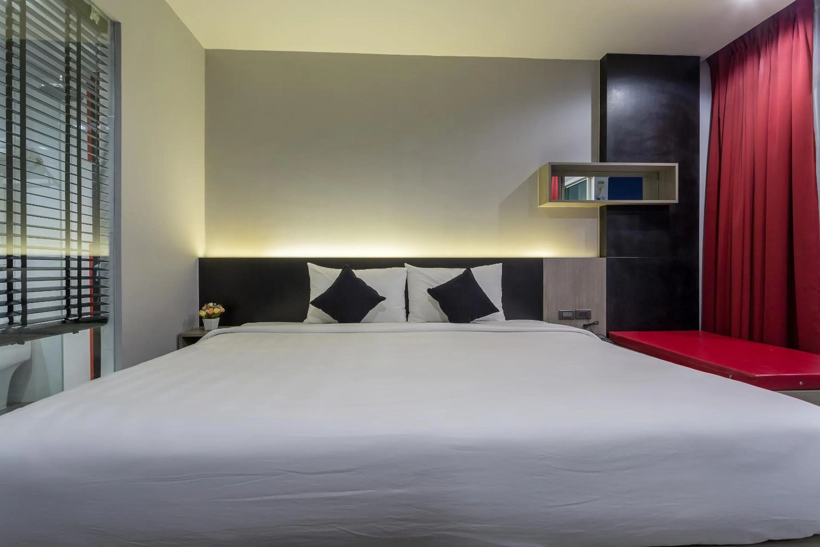 Bed in At Patong Hotel - SHA Certified