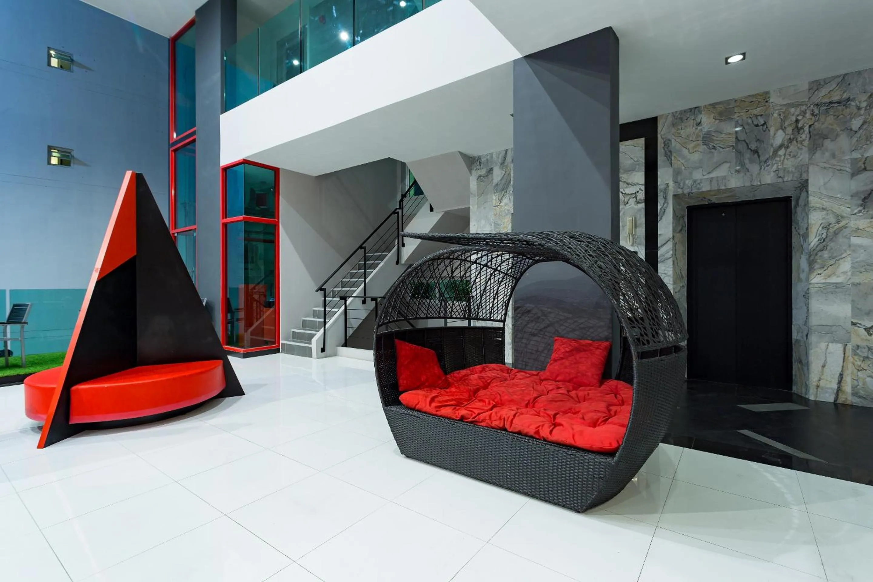 Lobby or reception in At Patong Hotel - SHA Certified