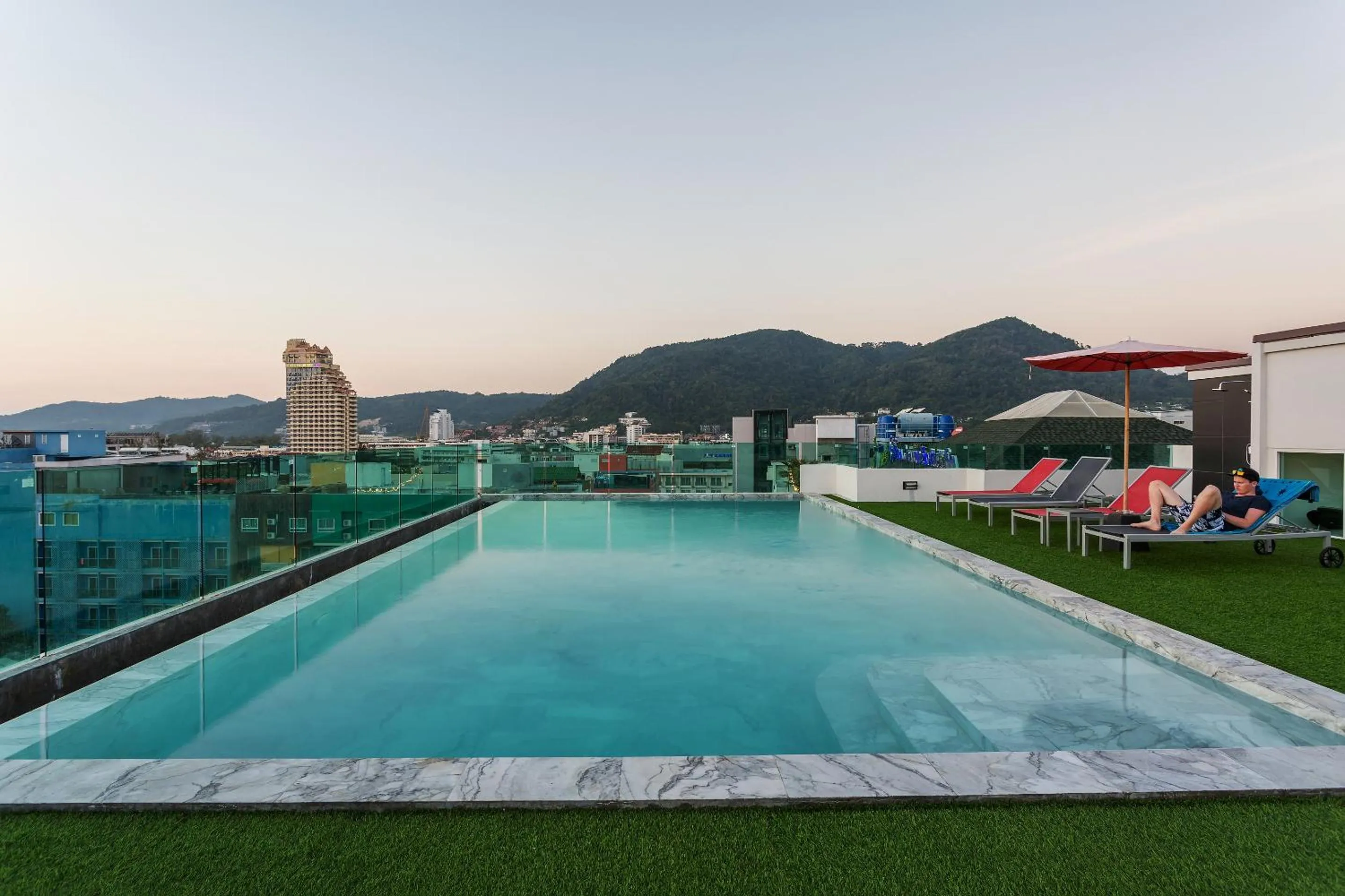 Pool view in At Patong Hotel - SHA Certified