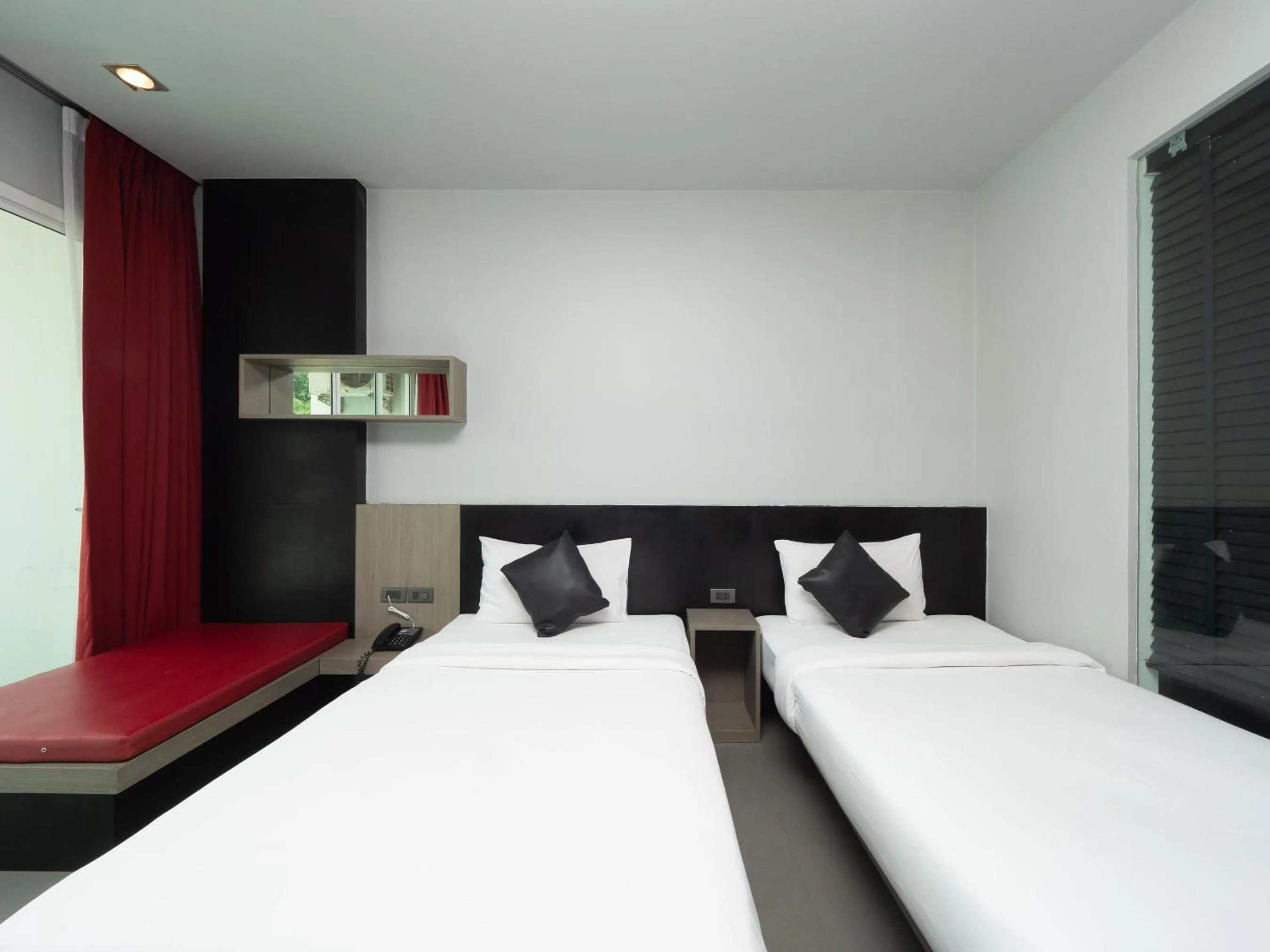 Photo of the whole room, Bed in At Patong Hotel - SHA Certified