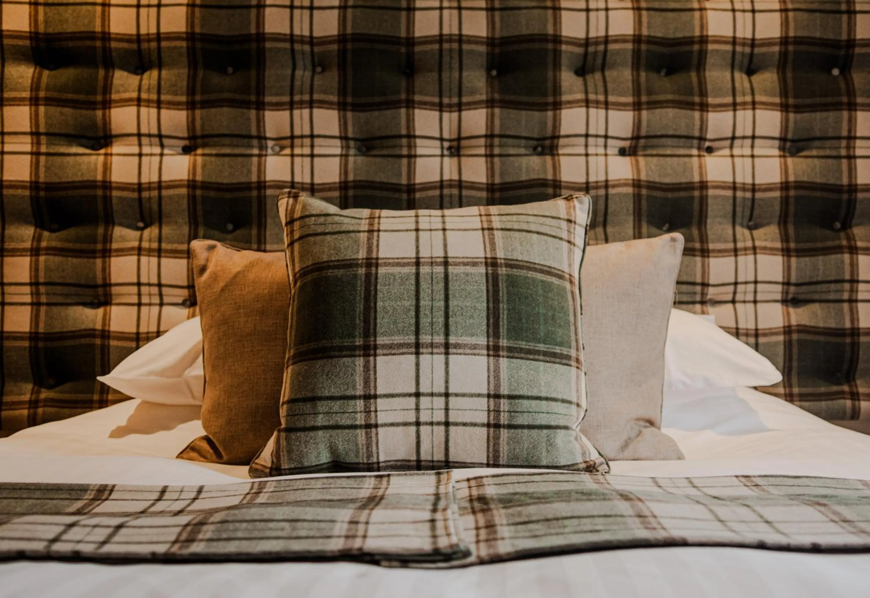 Bed in The White Hart Hotel