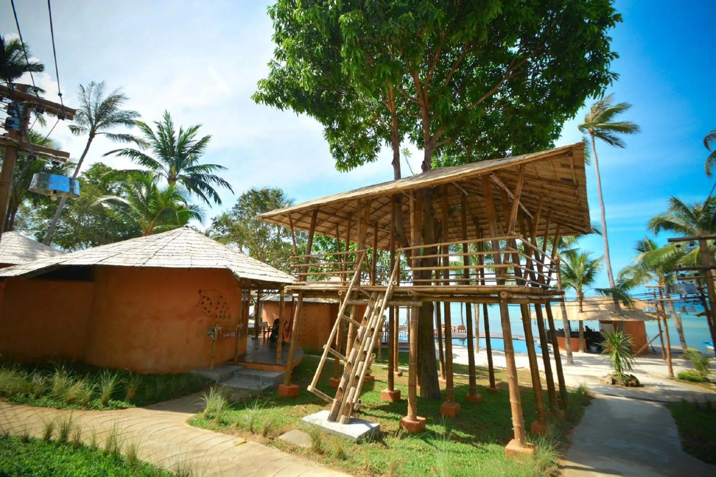 Lounge or bar in The Mud - Eco Hotel