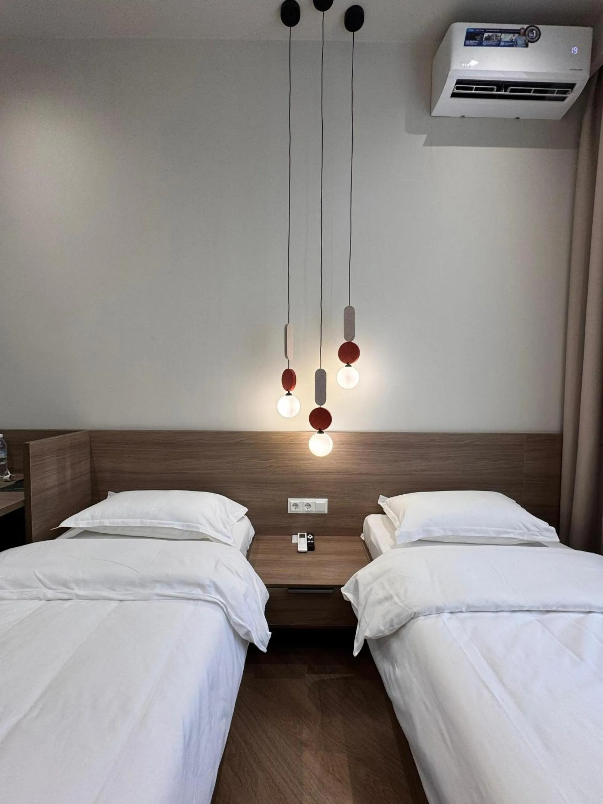 Bed in Bugu Hotel Bishkek