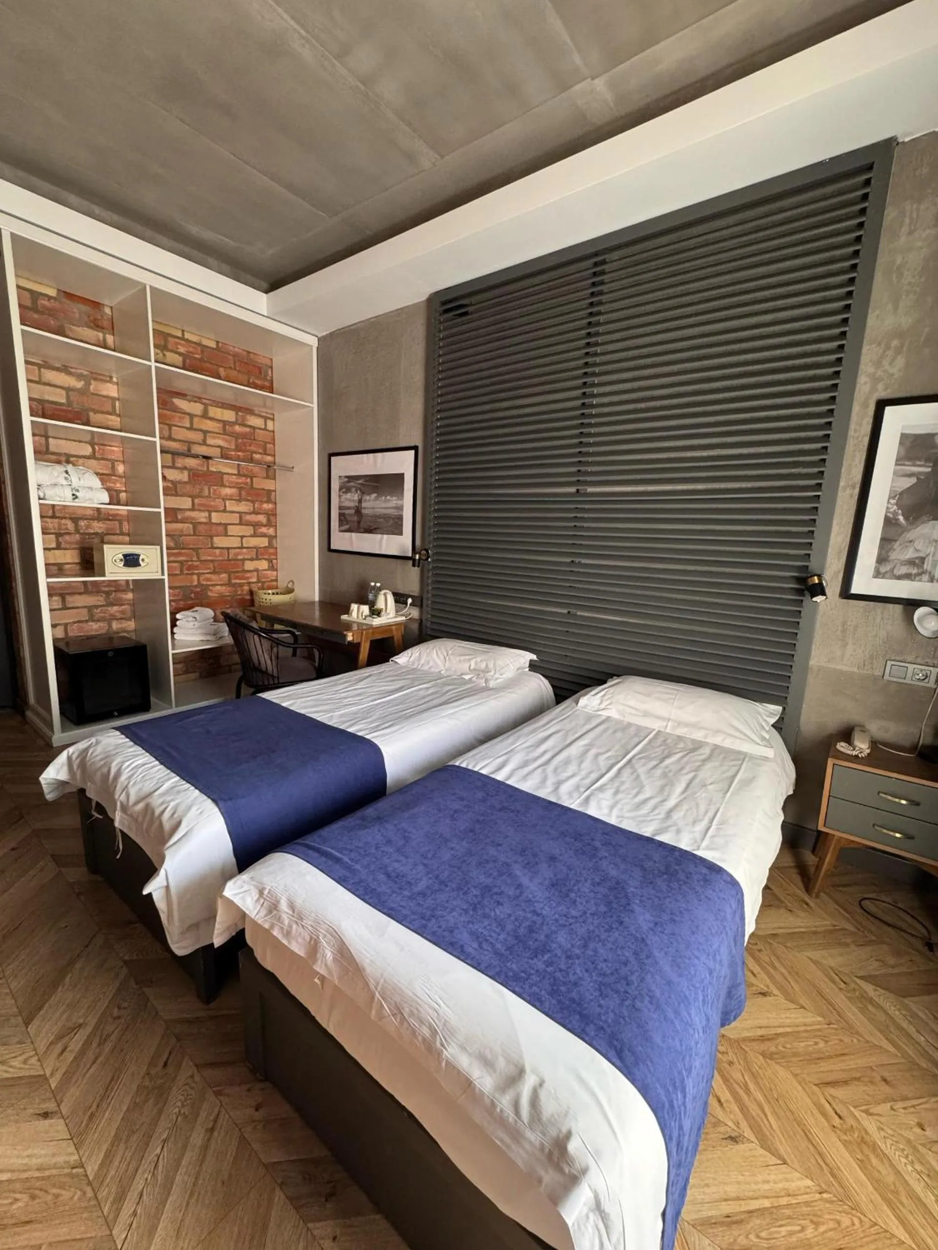 Bed in Bugu Hotel Bishkek