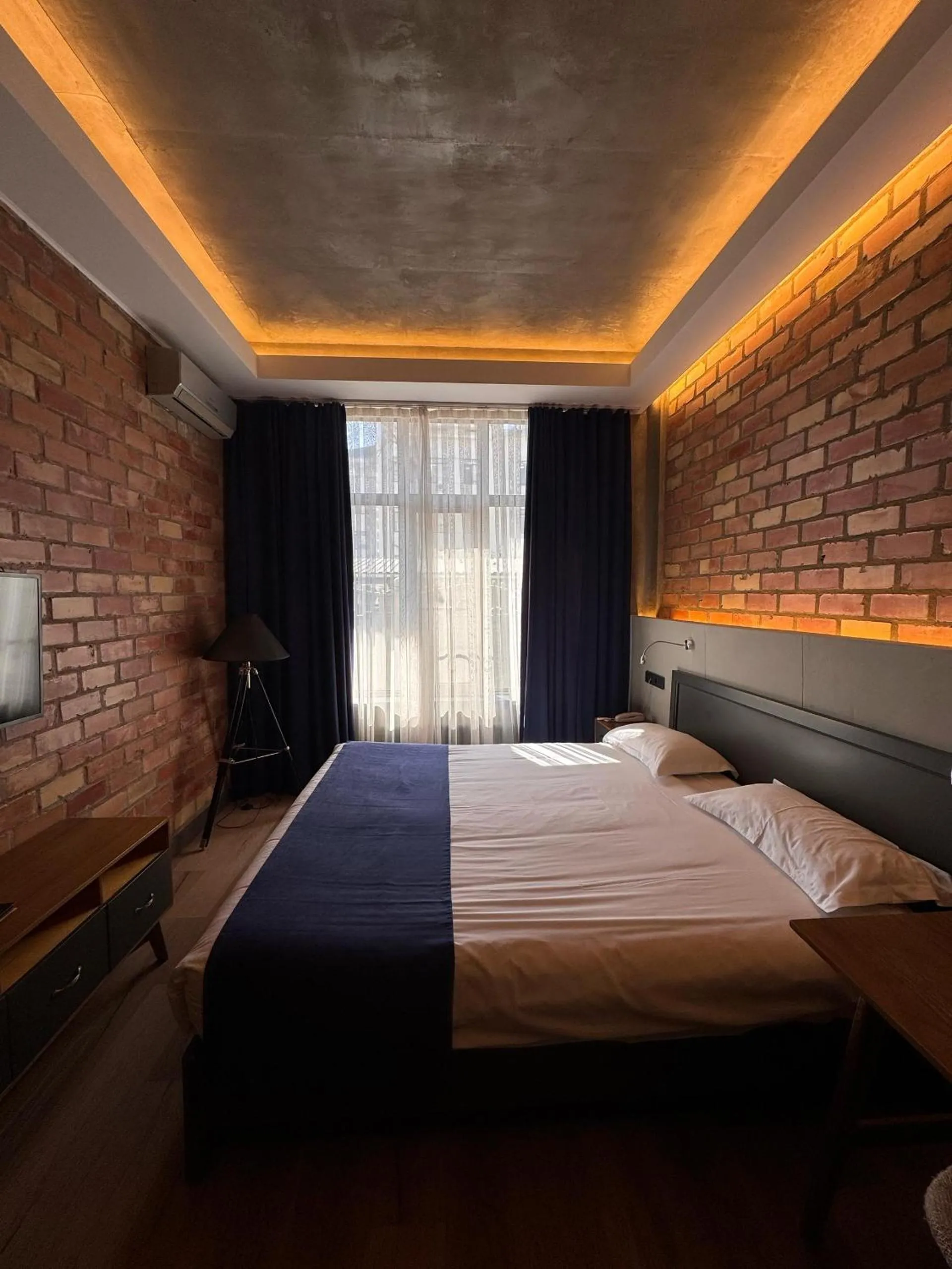 Bed in Bugu Hotel Bishkek