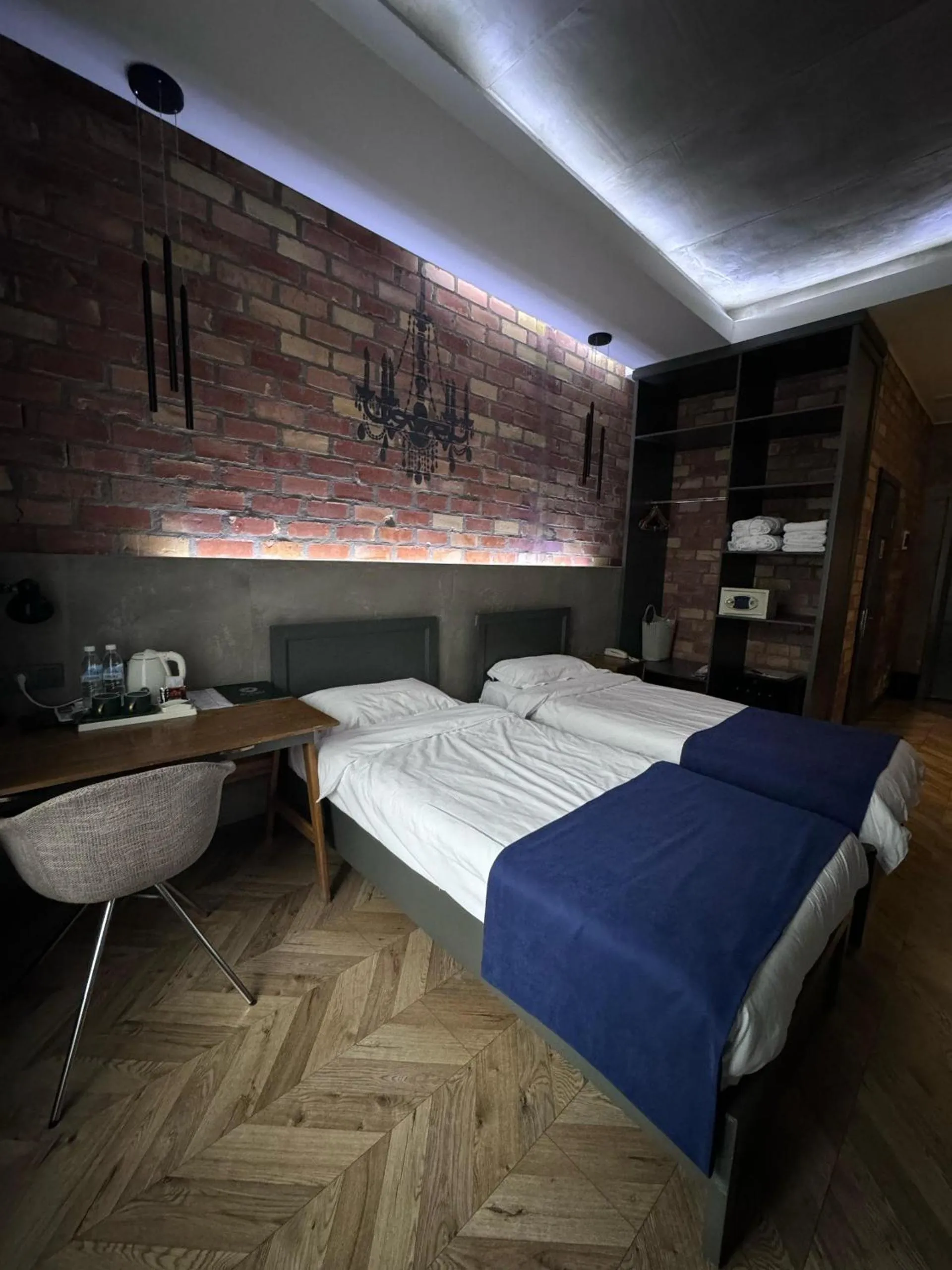 Bed in Bugu Hotel Bishkek