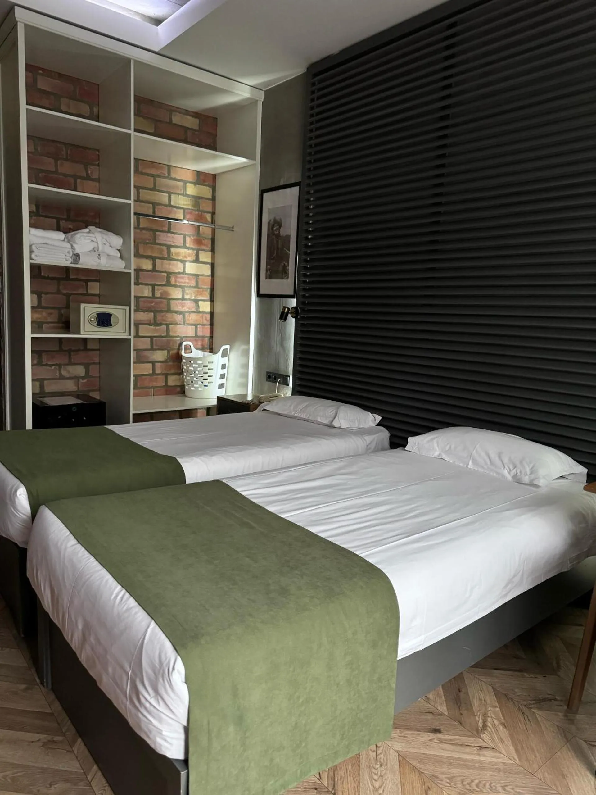 Bed in Bugu Hotel Bishkek