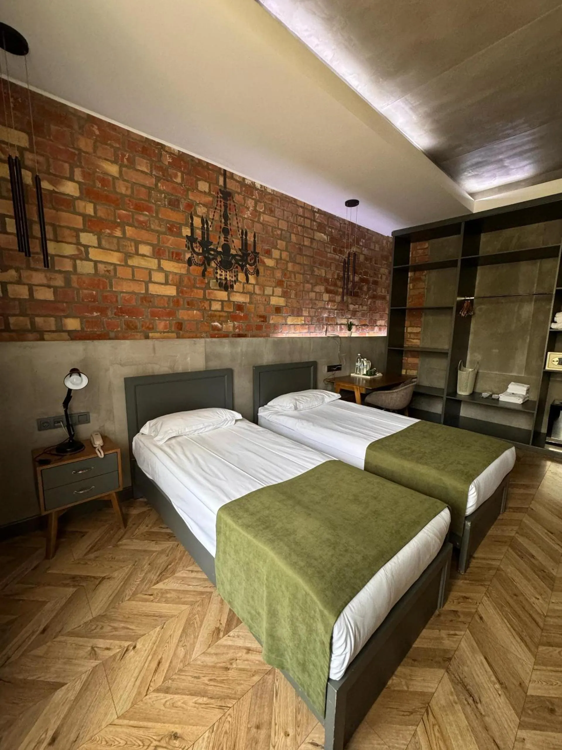 Bed in Bugu Hotel Bishkek