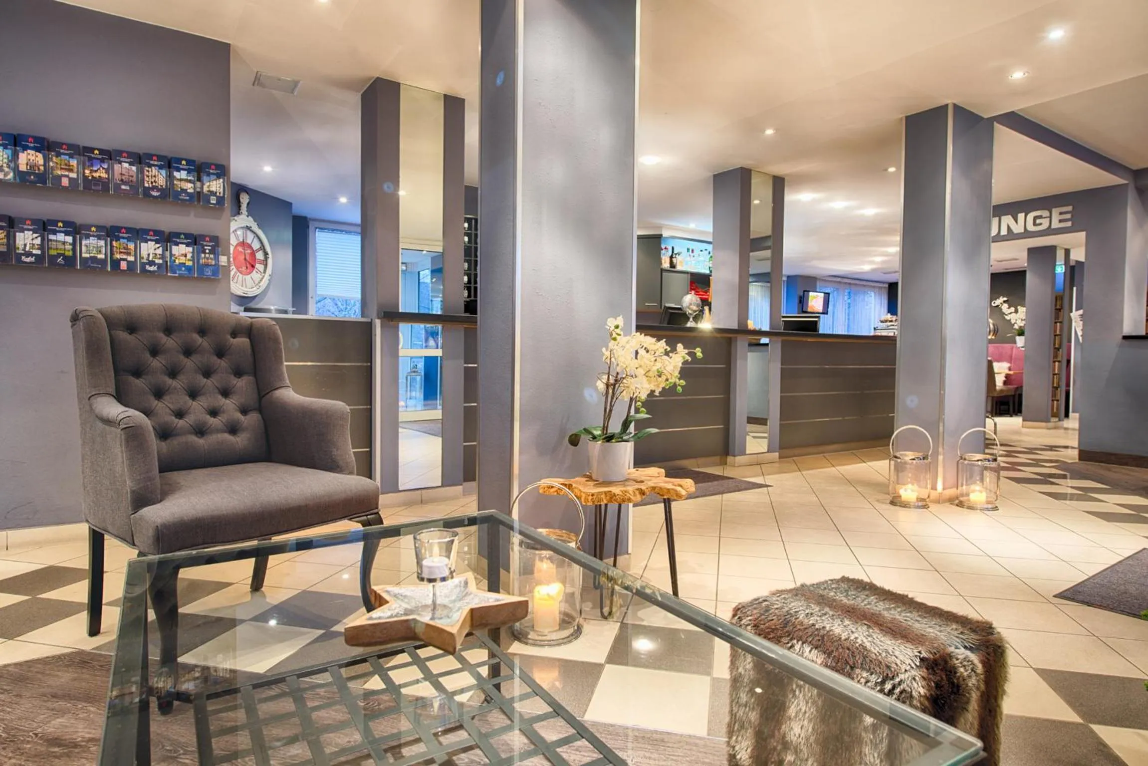 Lobby or reception in enjoy hostel Berlin City West