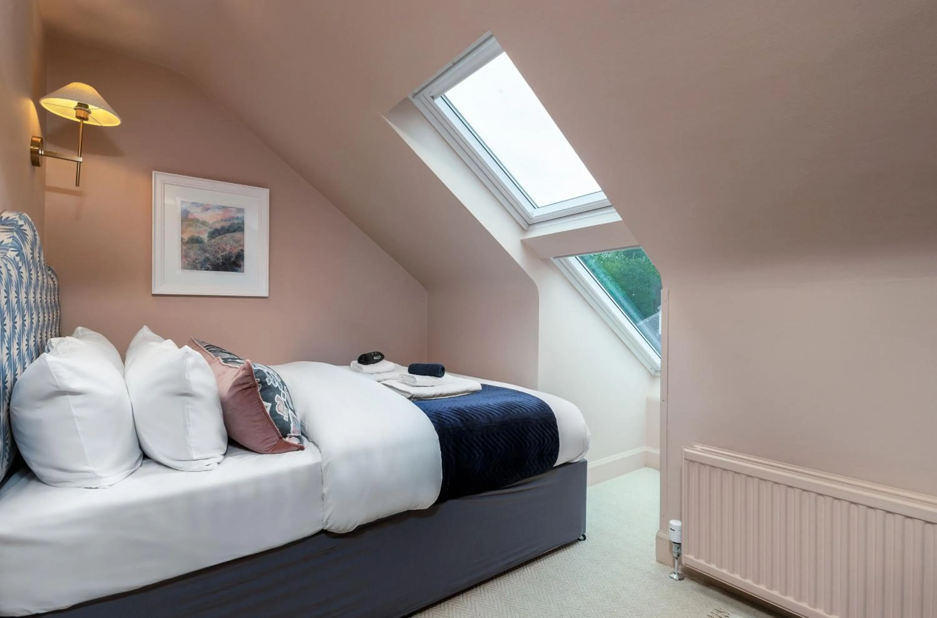 Bed in Munro Guest House