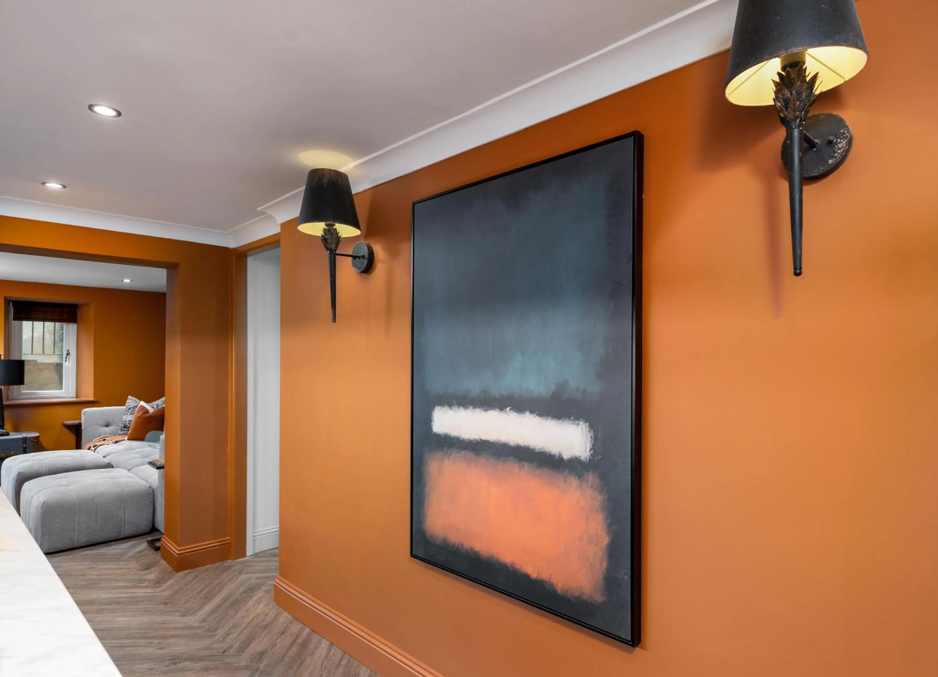 Bed in Munro Guest House