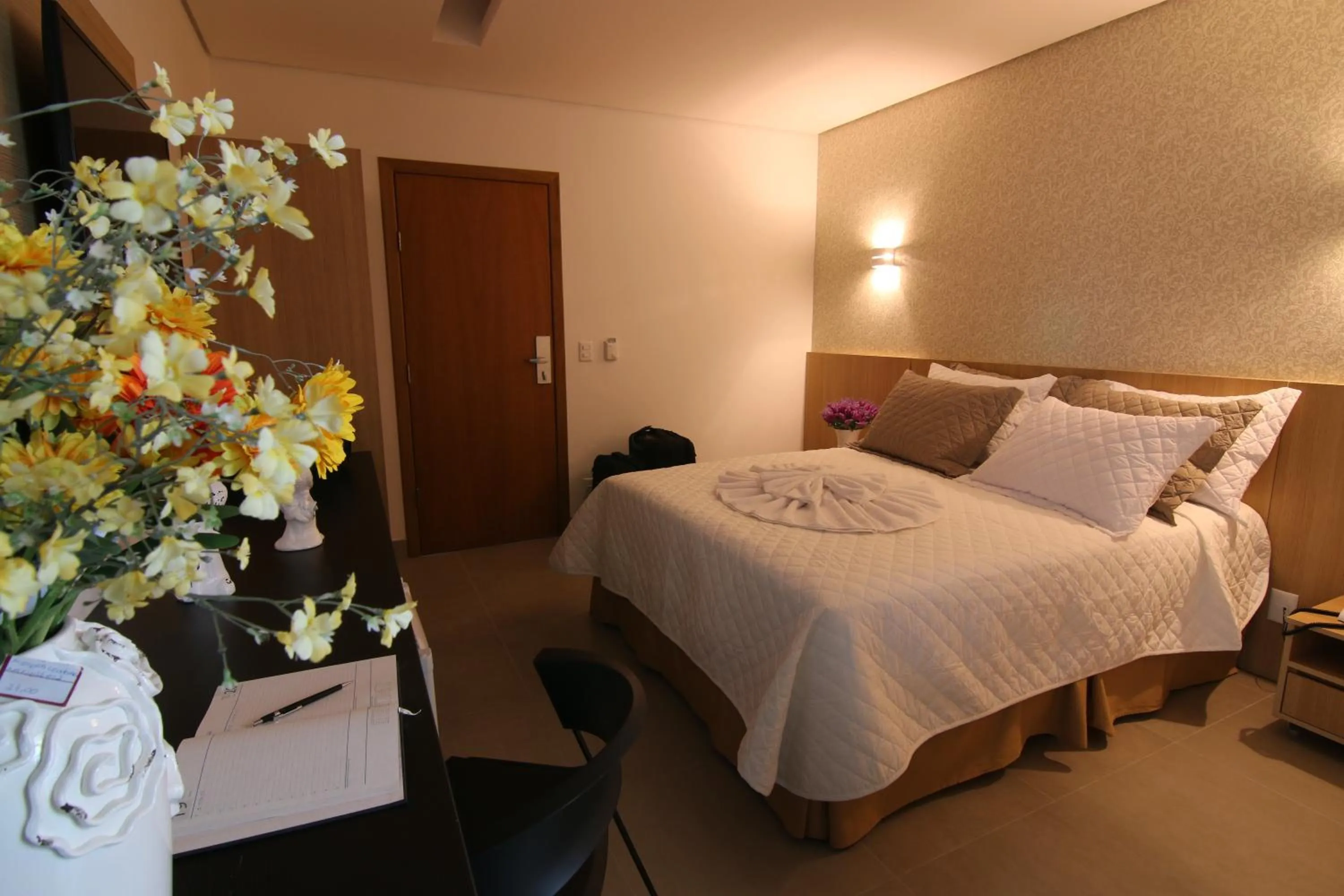 Bed in Tupyguá Brasil Hotel