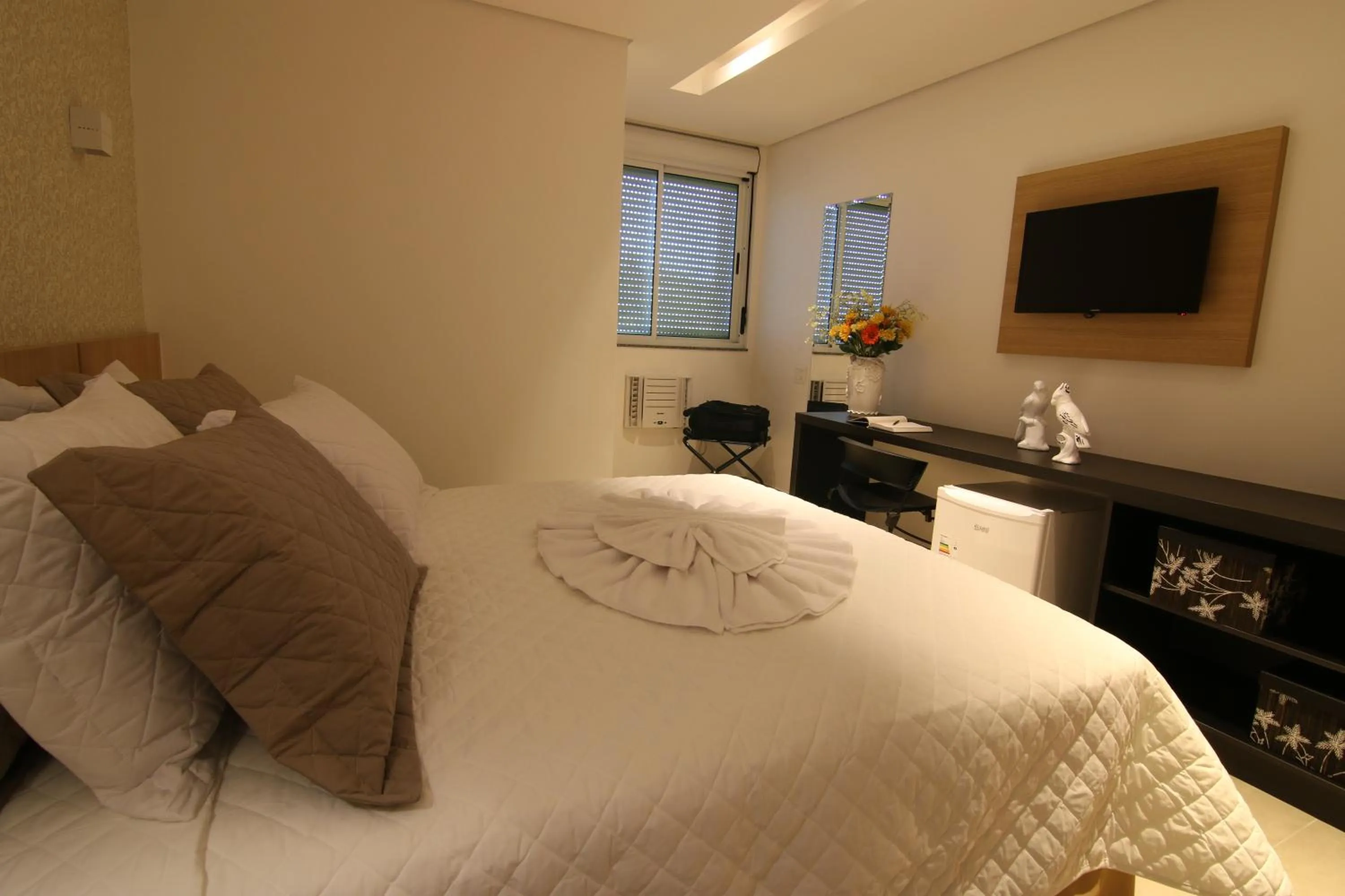 Bed in Tupyguá Brasil Hotel