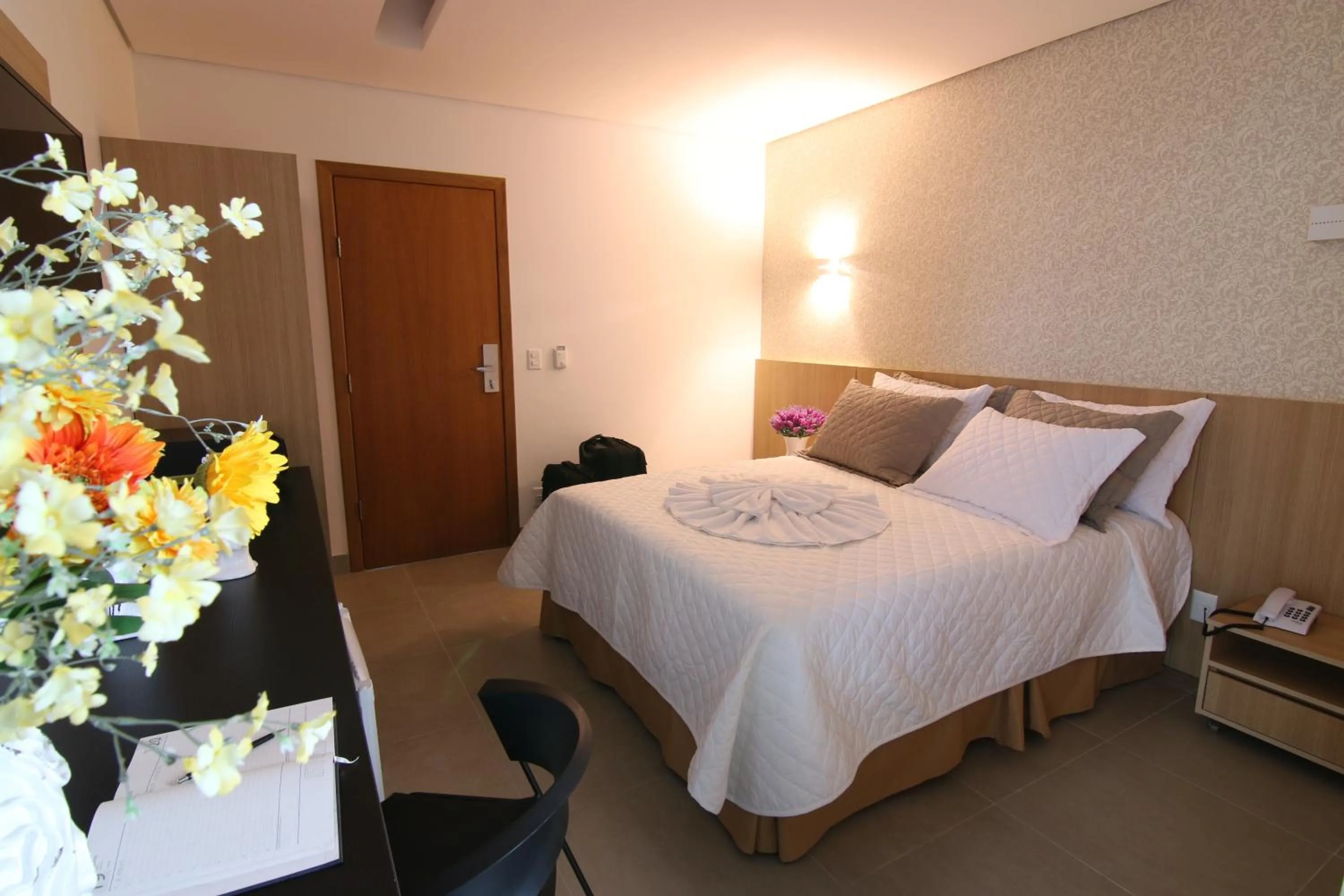 Bed in Tupyguá Brasil Hotel