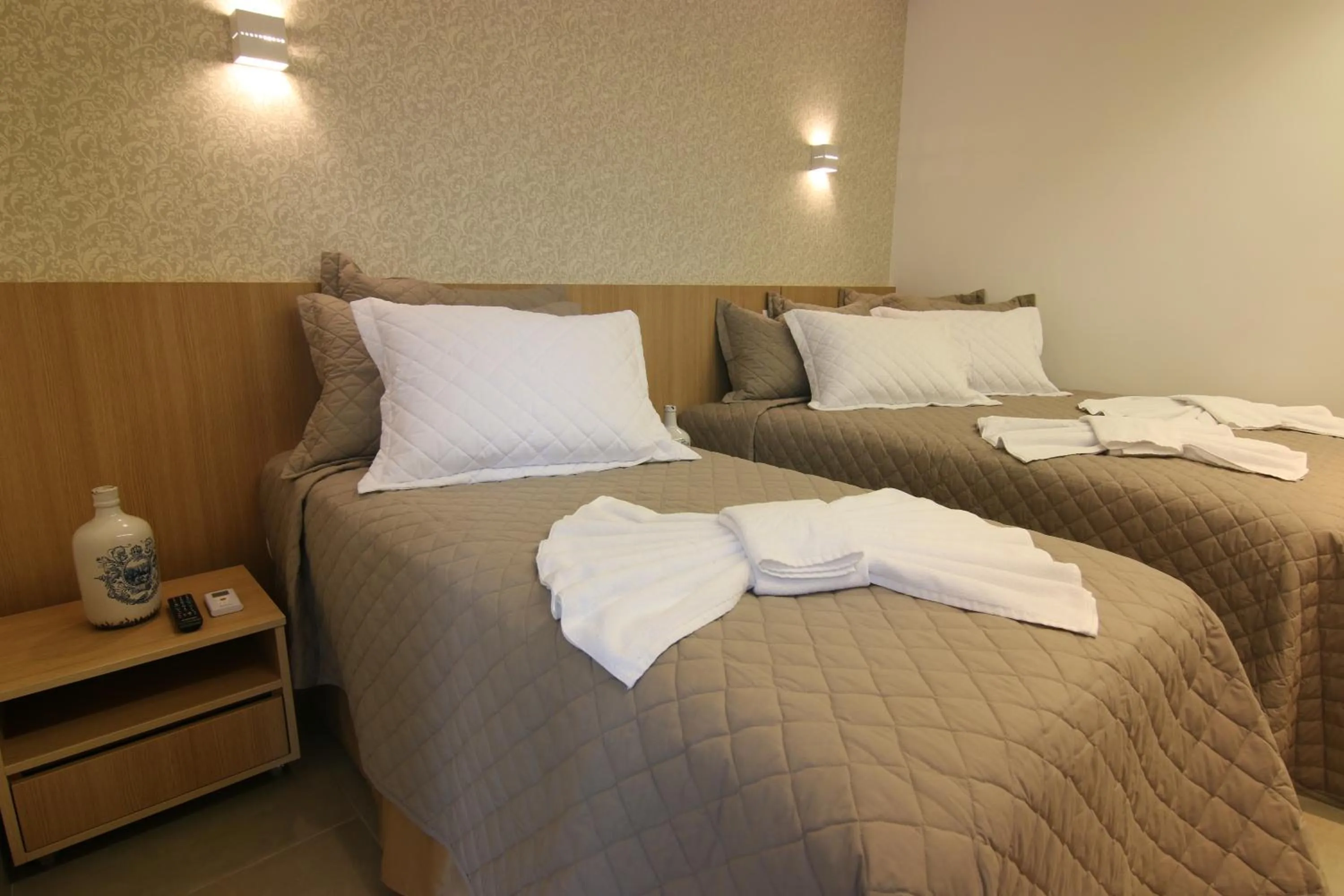 Bed in Tupyguá Brasil Hotel