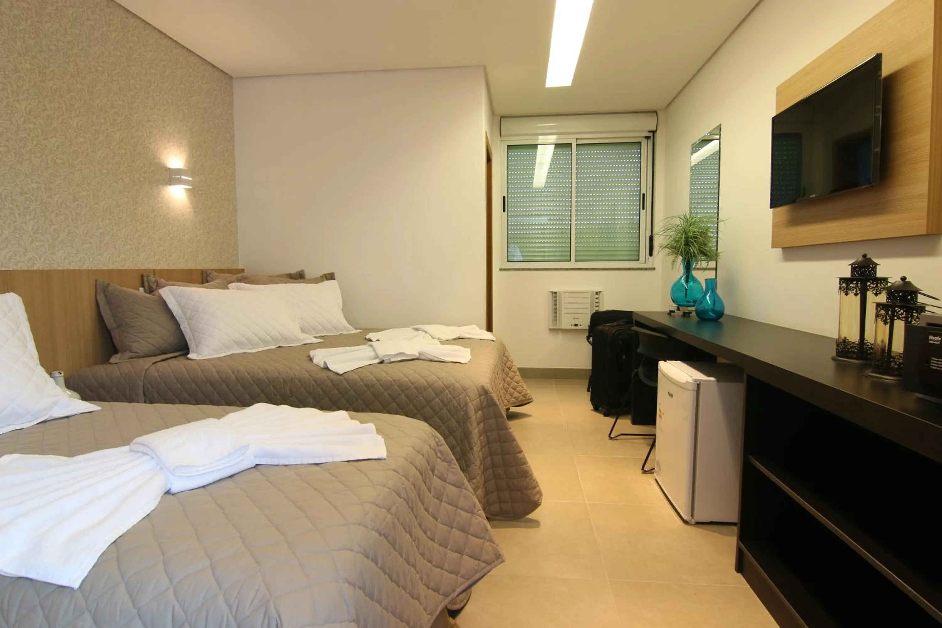 Bed in Tupyguá Brasil Hotel