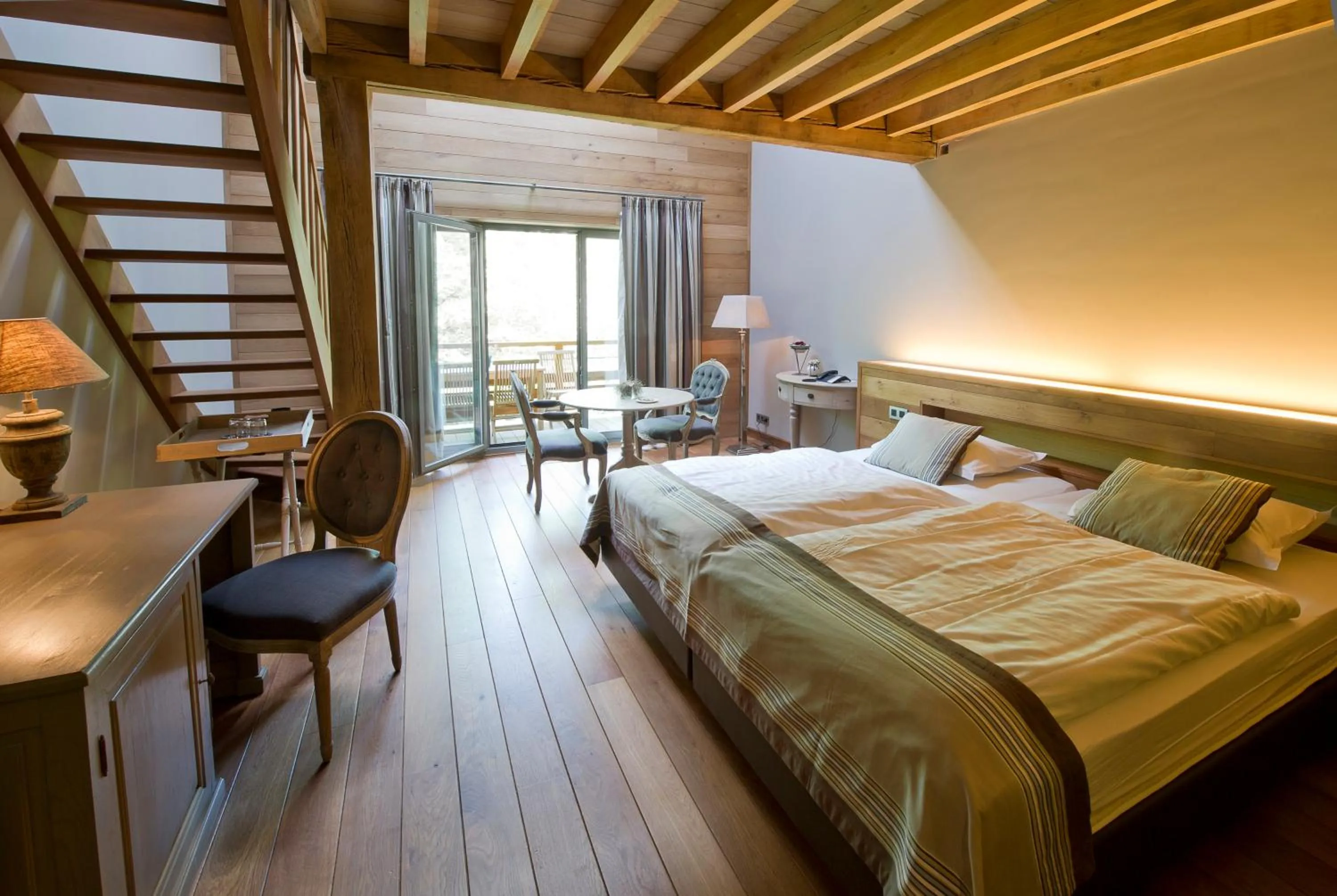 Bedroom, Bed in Hotel La Ferronniere