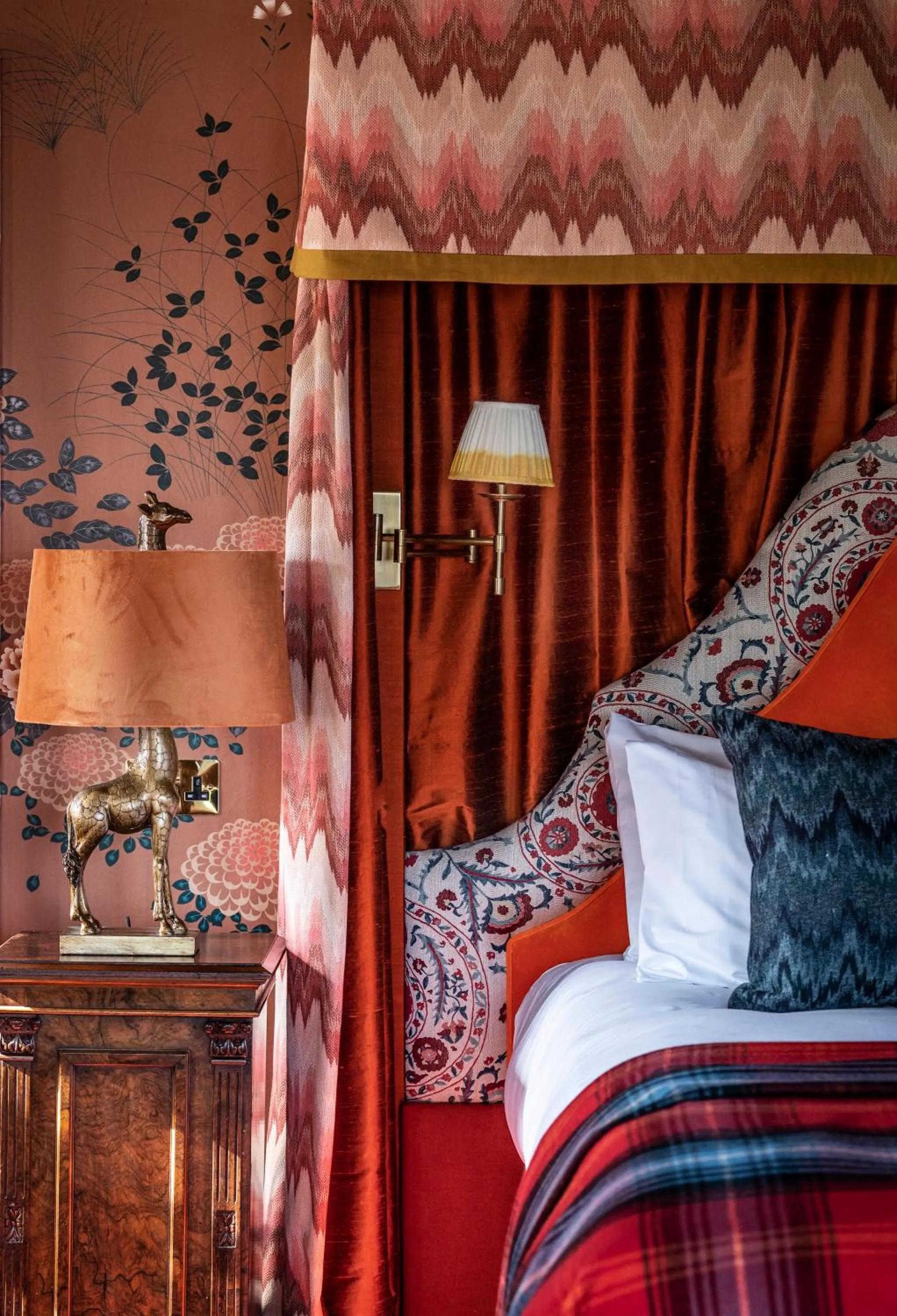 Bed in The Glenmorangie House