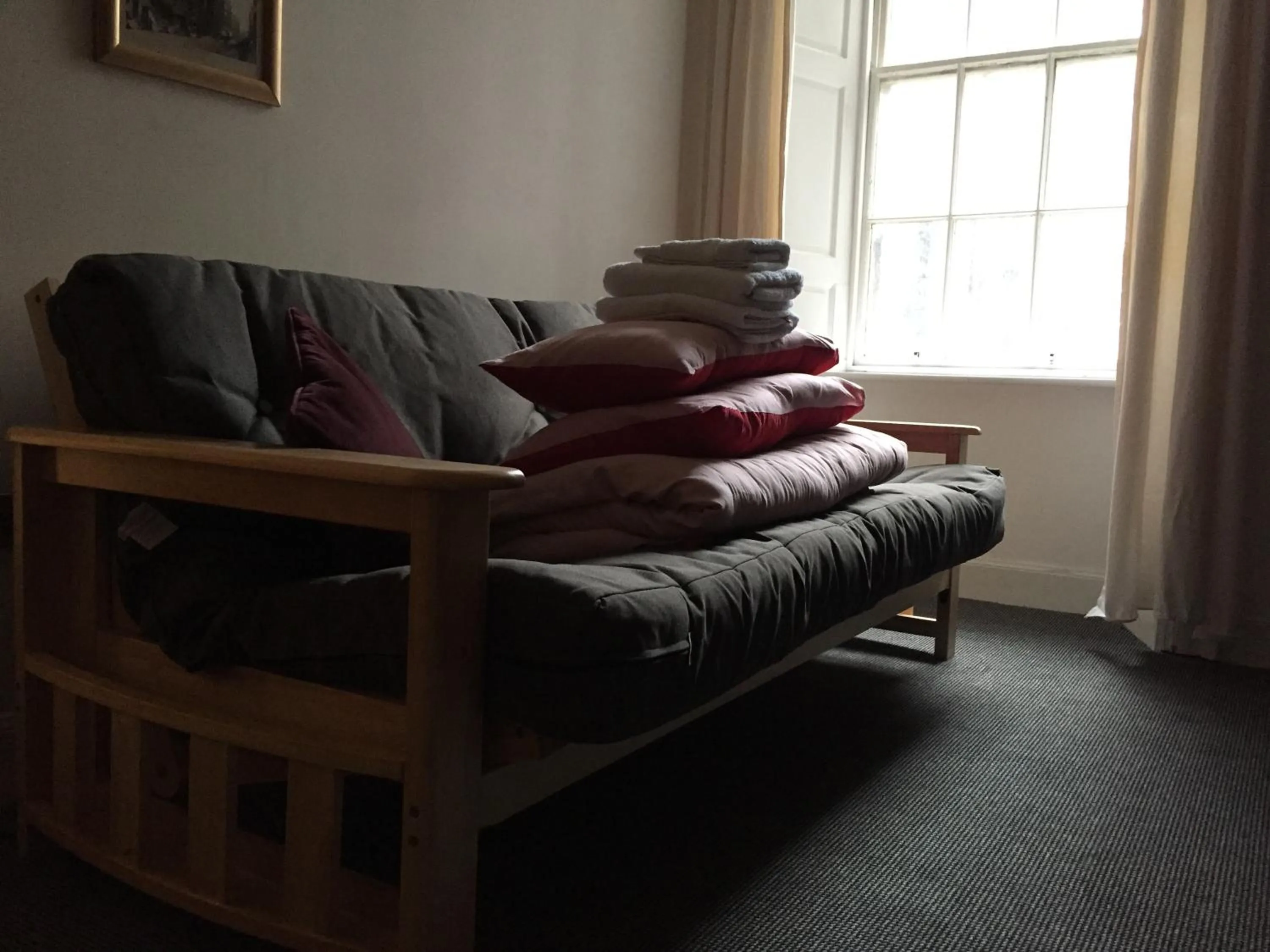 Bed in Royal Mile Suites by the Castle