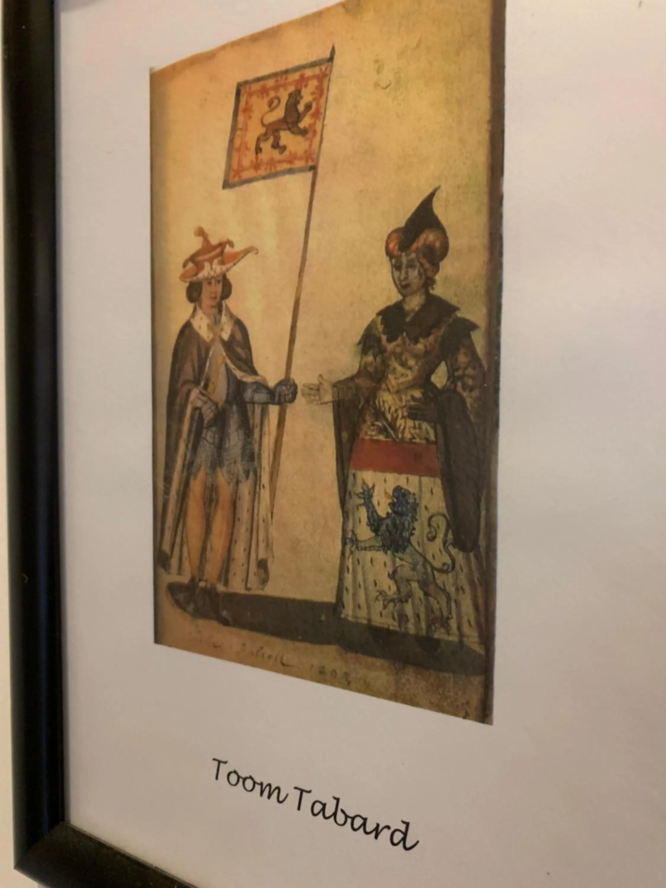 Decorative detail in Royal Mile Suites by the Castle