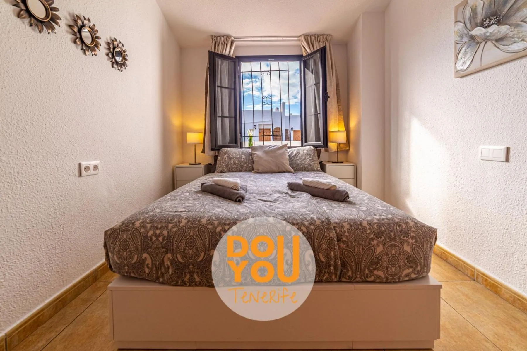 Bedroom, Bed in Apartment Fairways Club