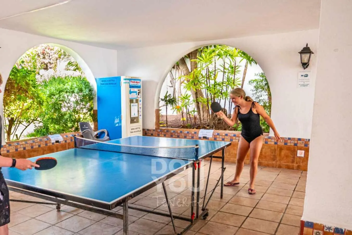 People in Apartment Fairways Club