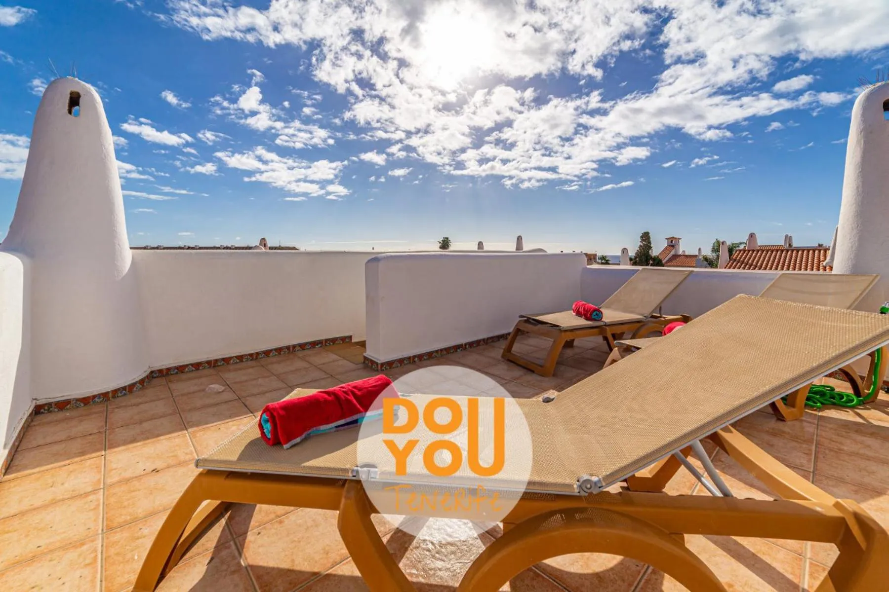 sunbed in Apartment Fairways Club