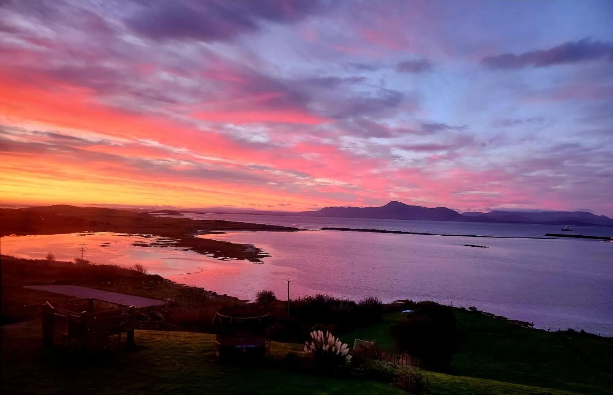 Sunrise in Mulranny House