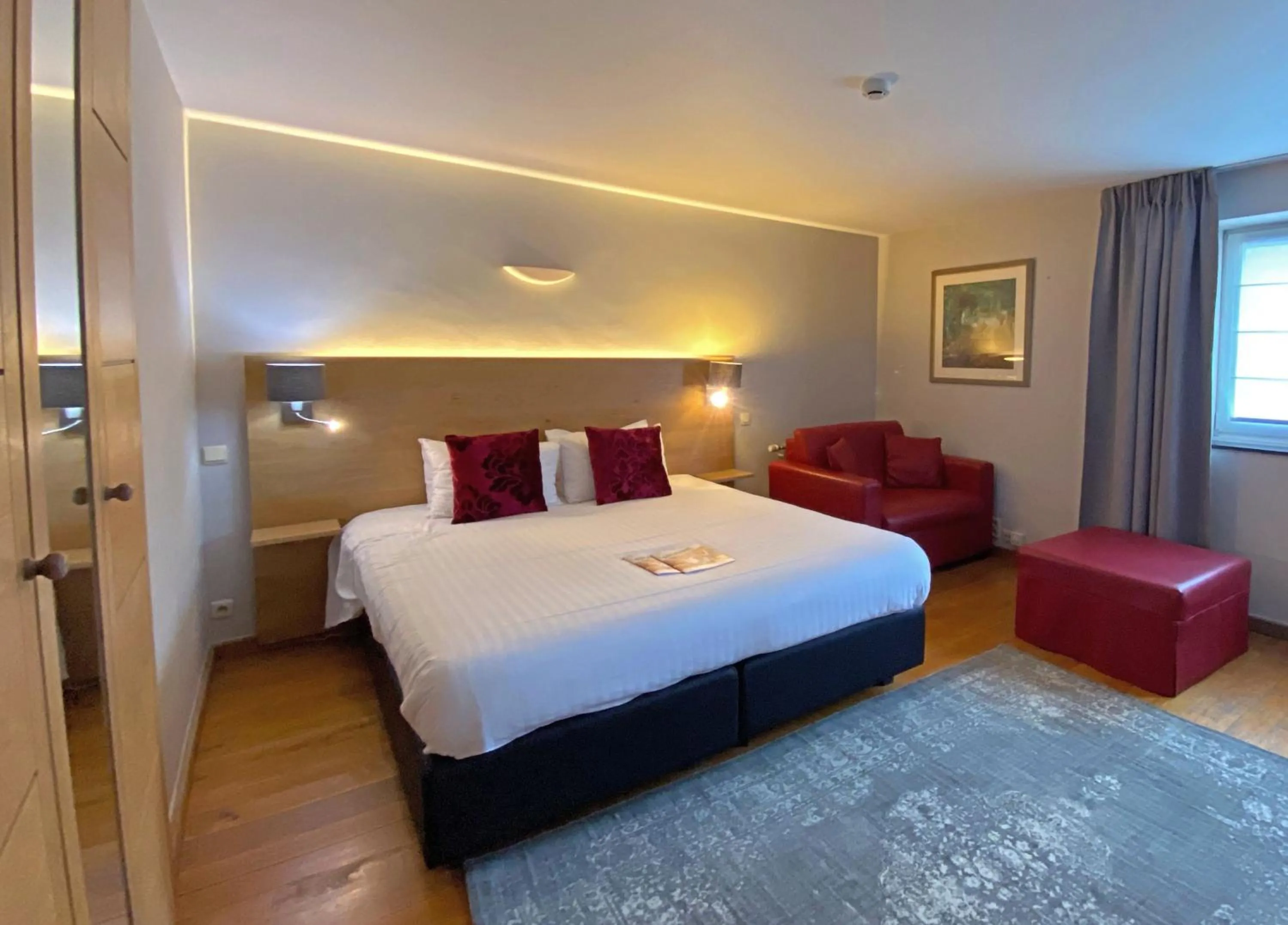 Bed in Hotel Côté Cour