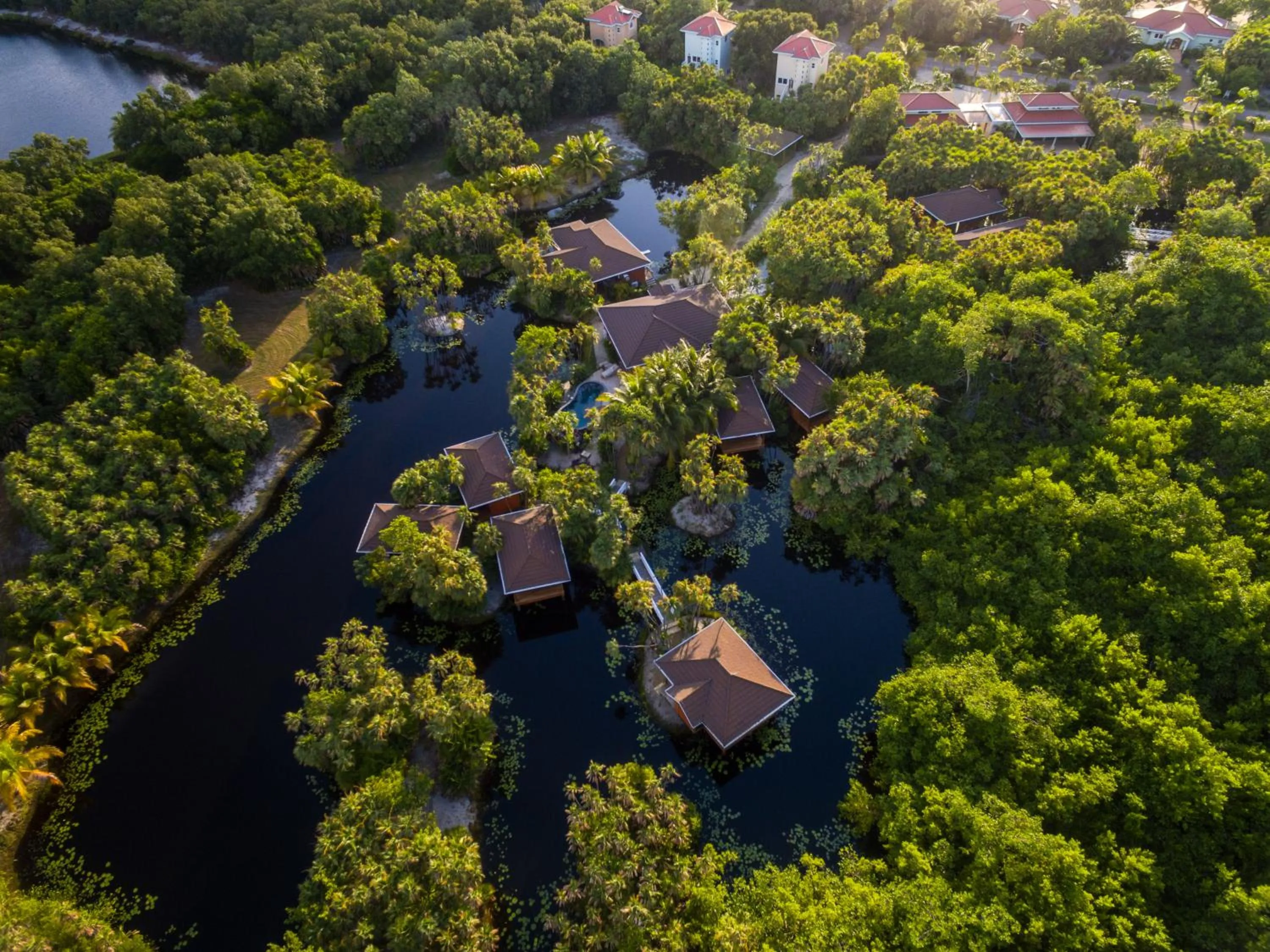 Bird's eye view in Naïa Resort and Spa