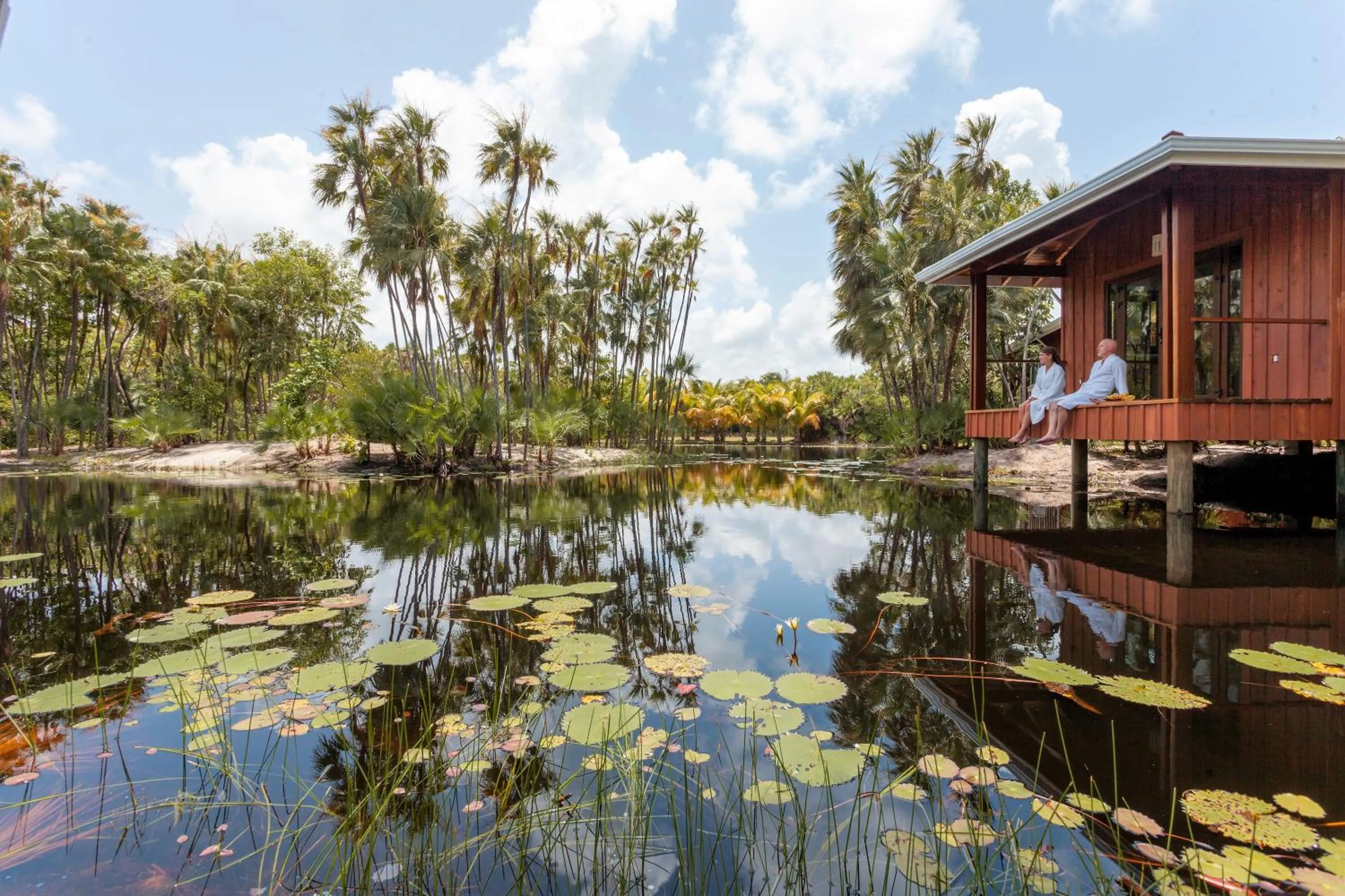 Natural landscape in Naïa Resort and Spa