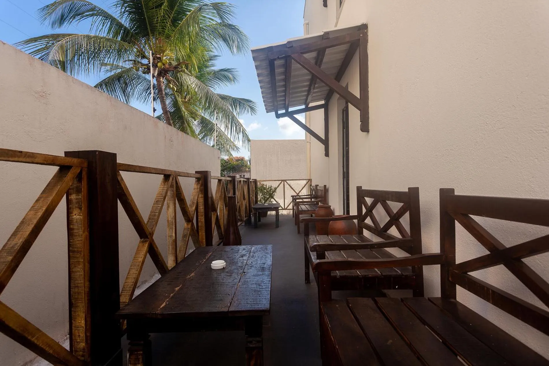 Patio in Economy Suites