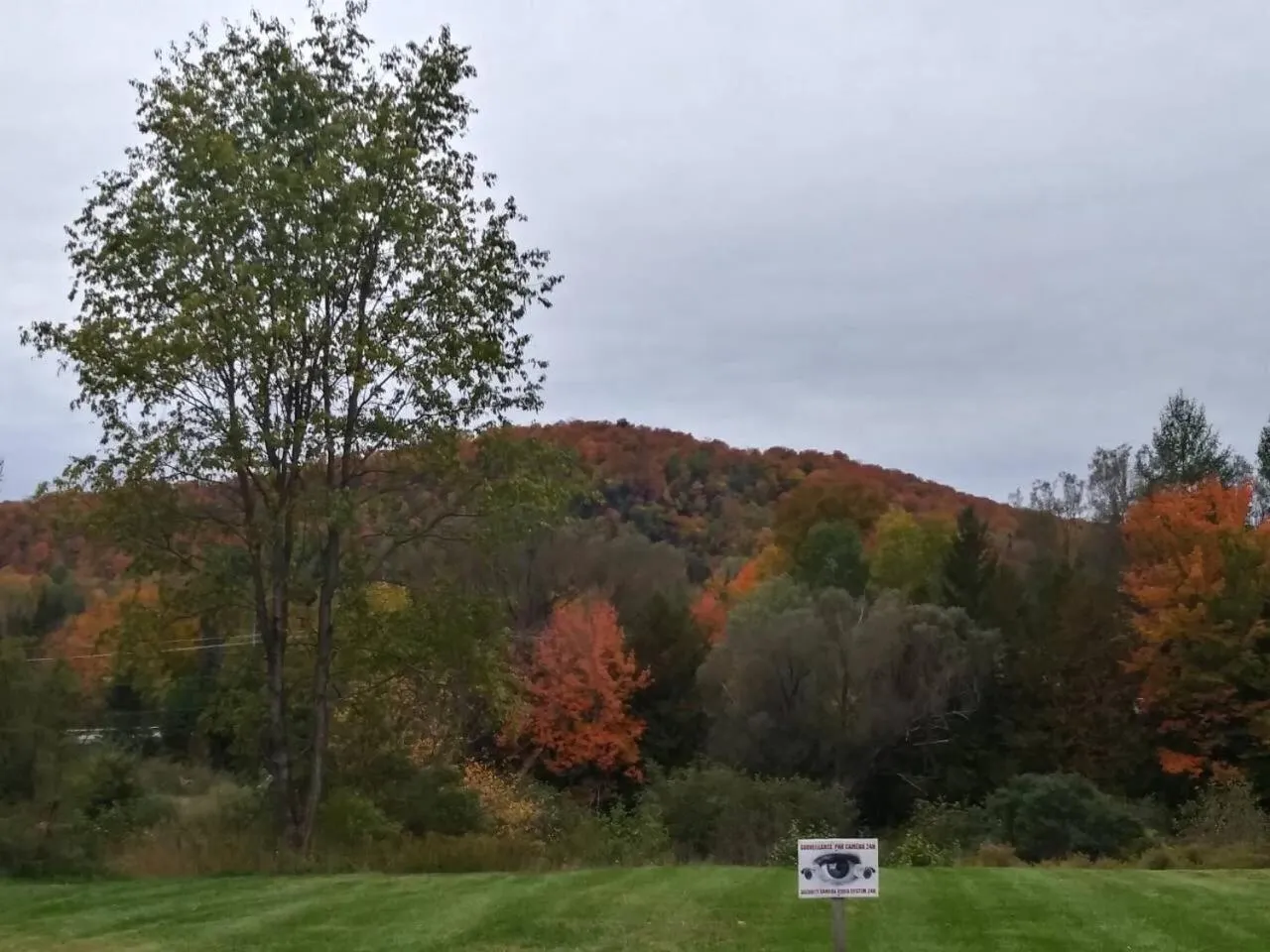 Mountain view in Auberge Clos-Joli