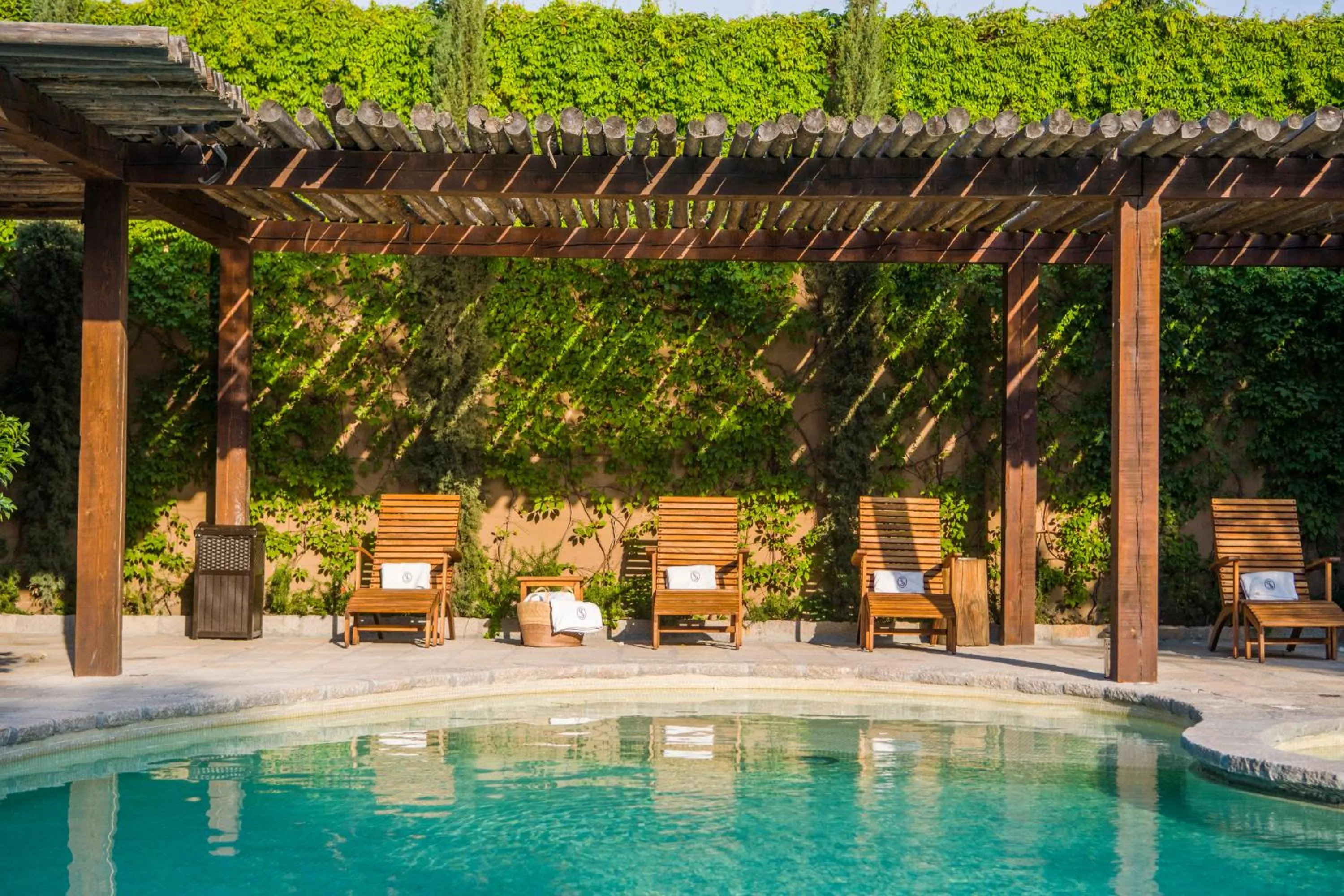 Swimming pool in Viñedos San Lucas