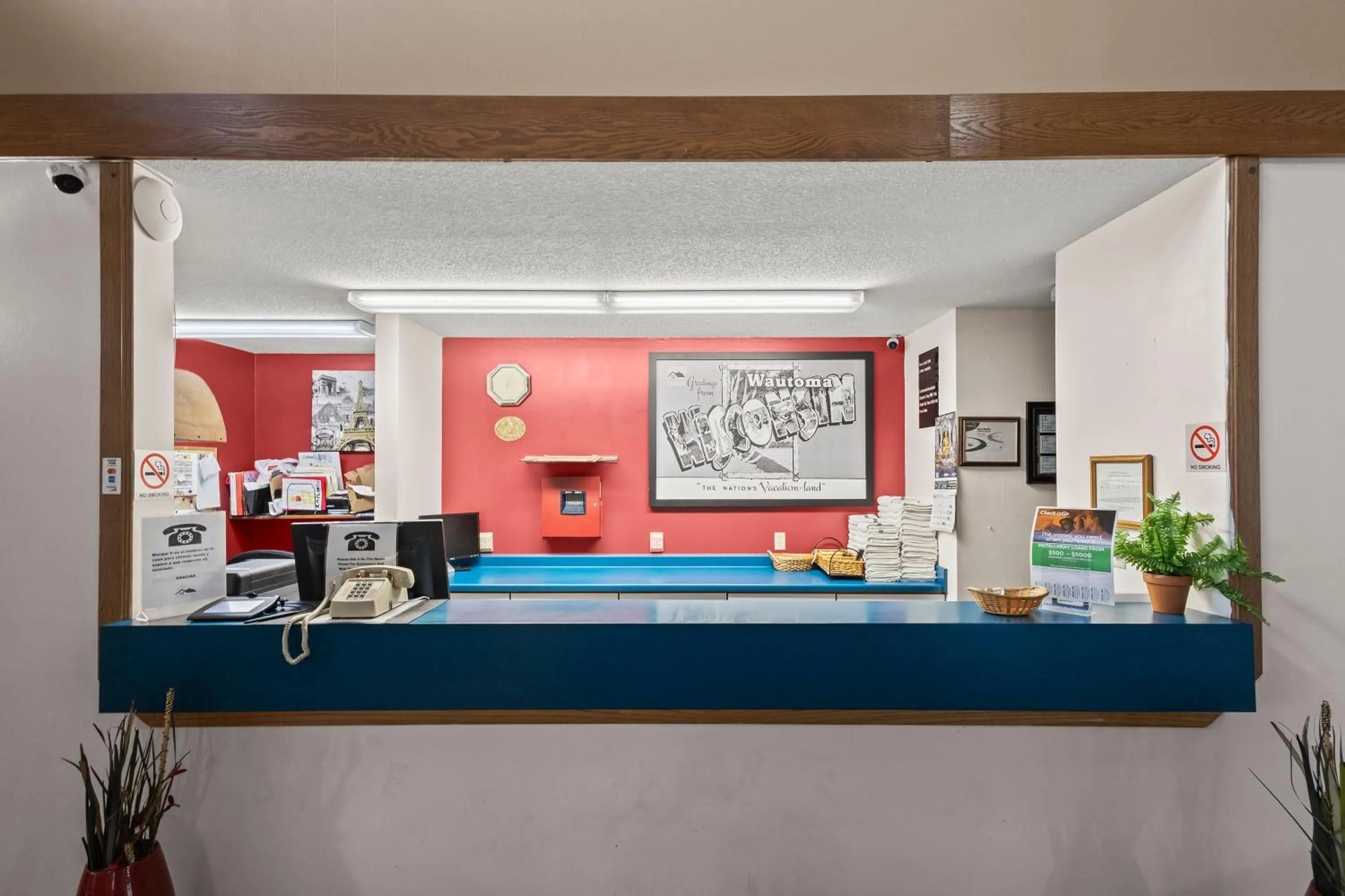 Lobby or reception in Wautoma Inn by OYO near Airport WI 73