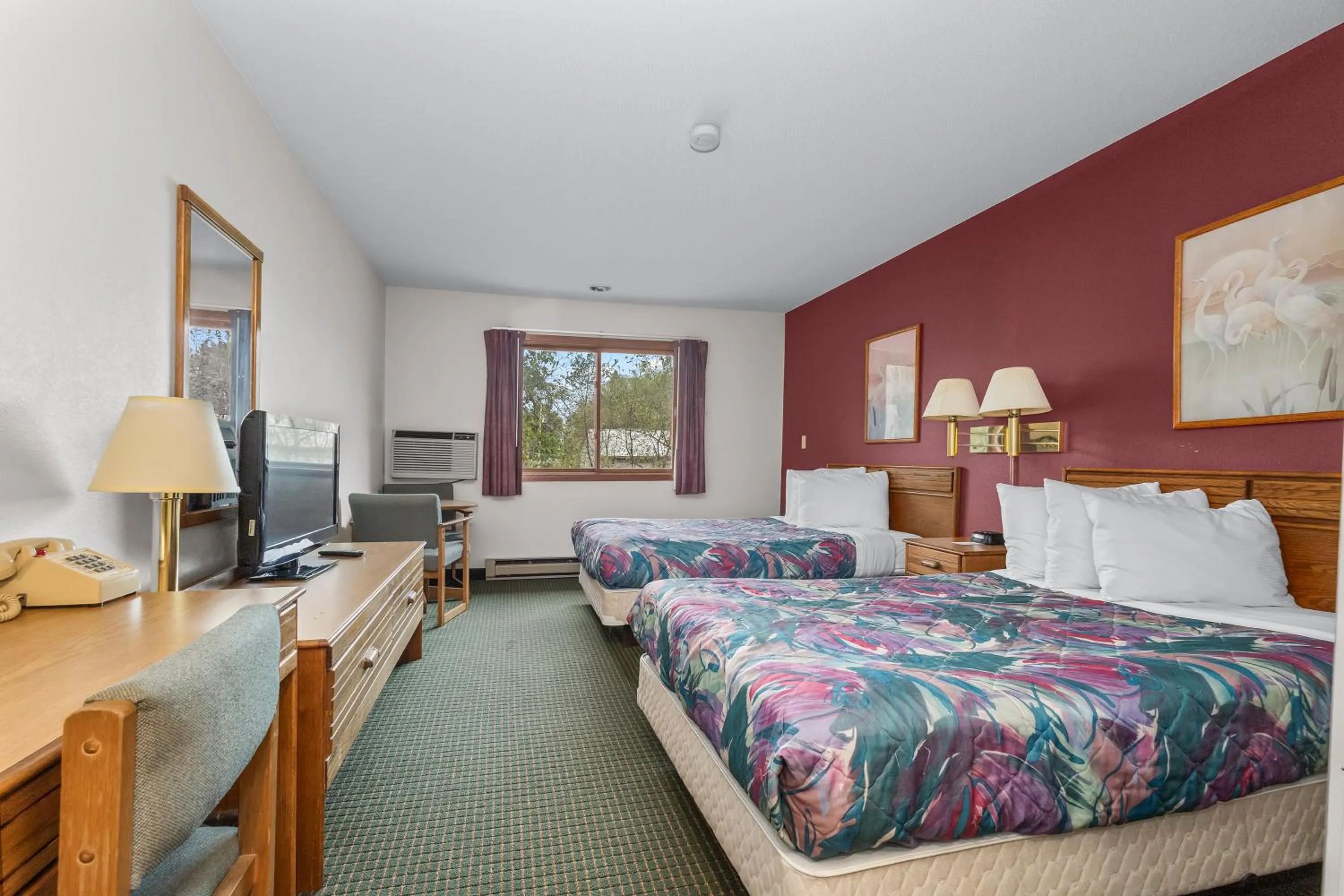 Bedroom, Bed in Wautoma Inn by OYO near Airport WI 73