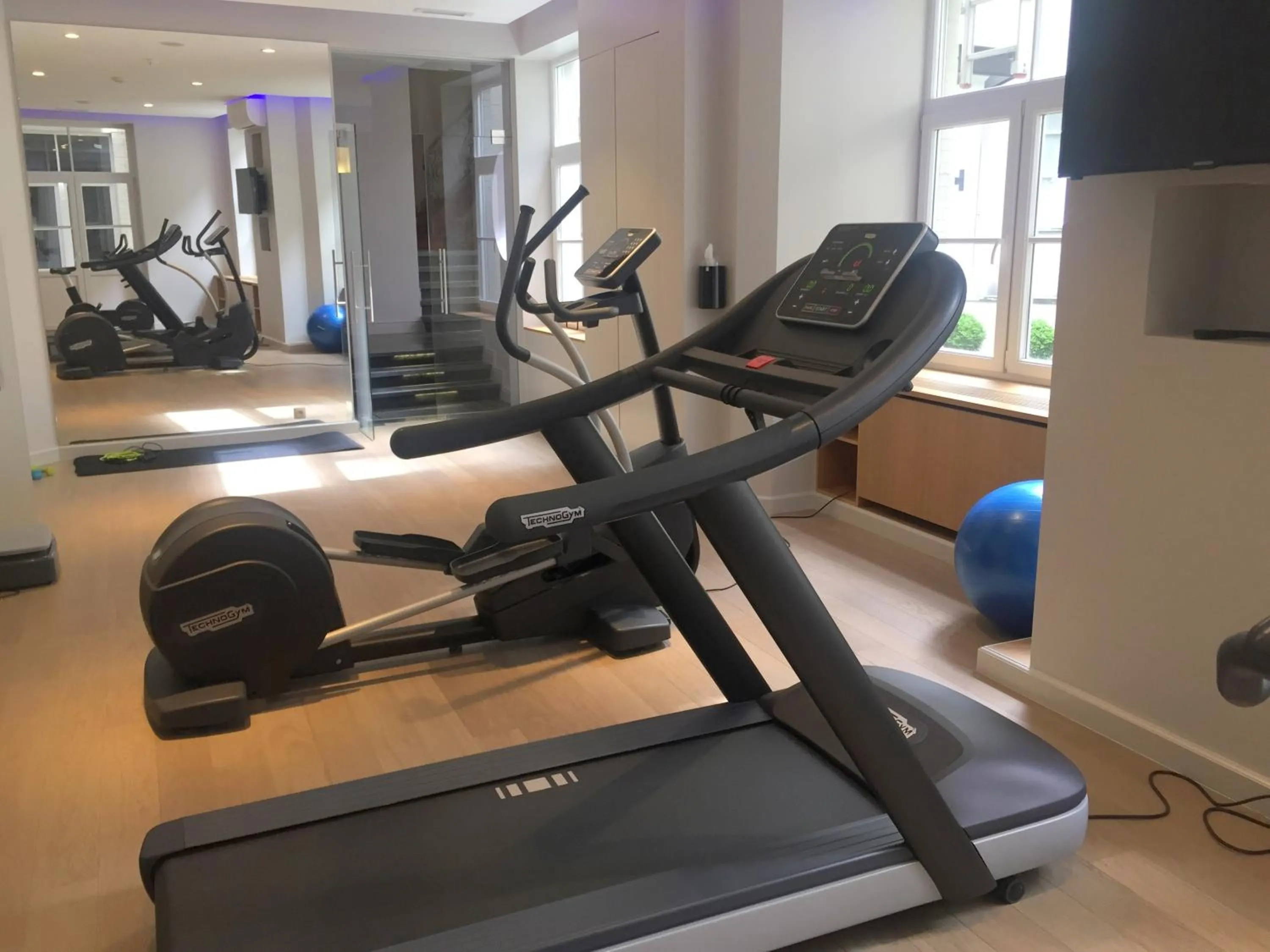 Fitness centre/facilities in Hotel le Dixseptieme