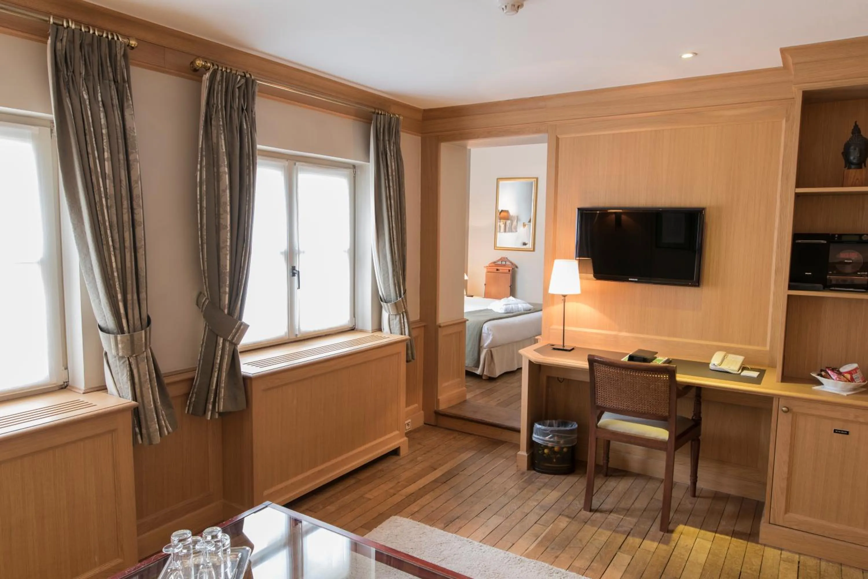 Seating area in Hotel le Dixseptieme