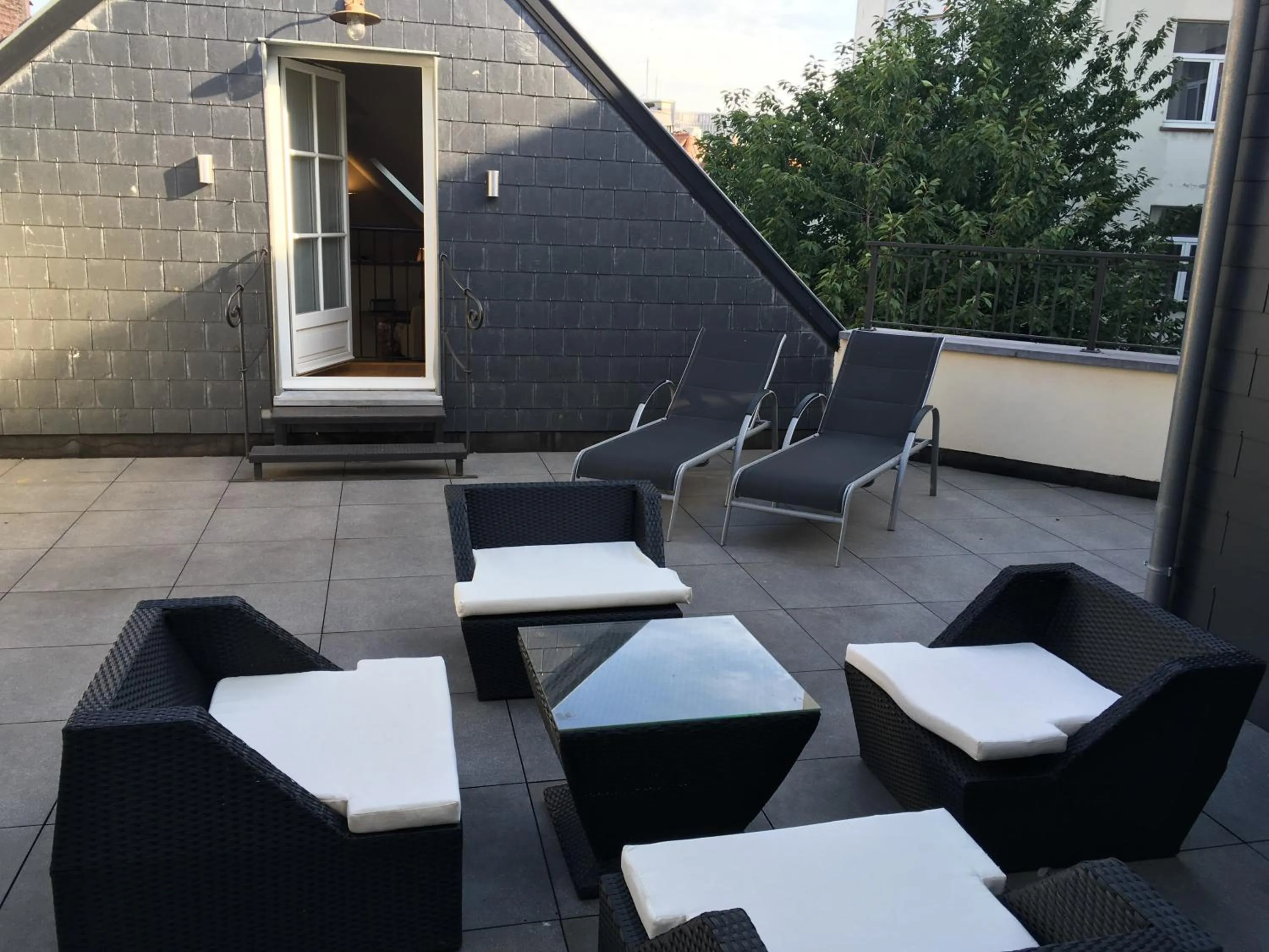 Balcony/Terrace in Hotel le Dixseptieme