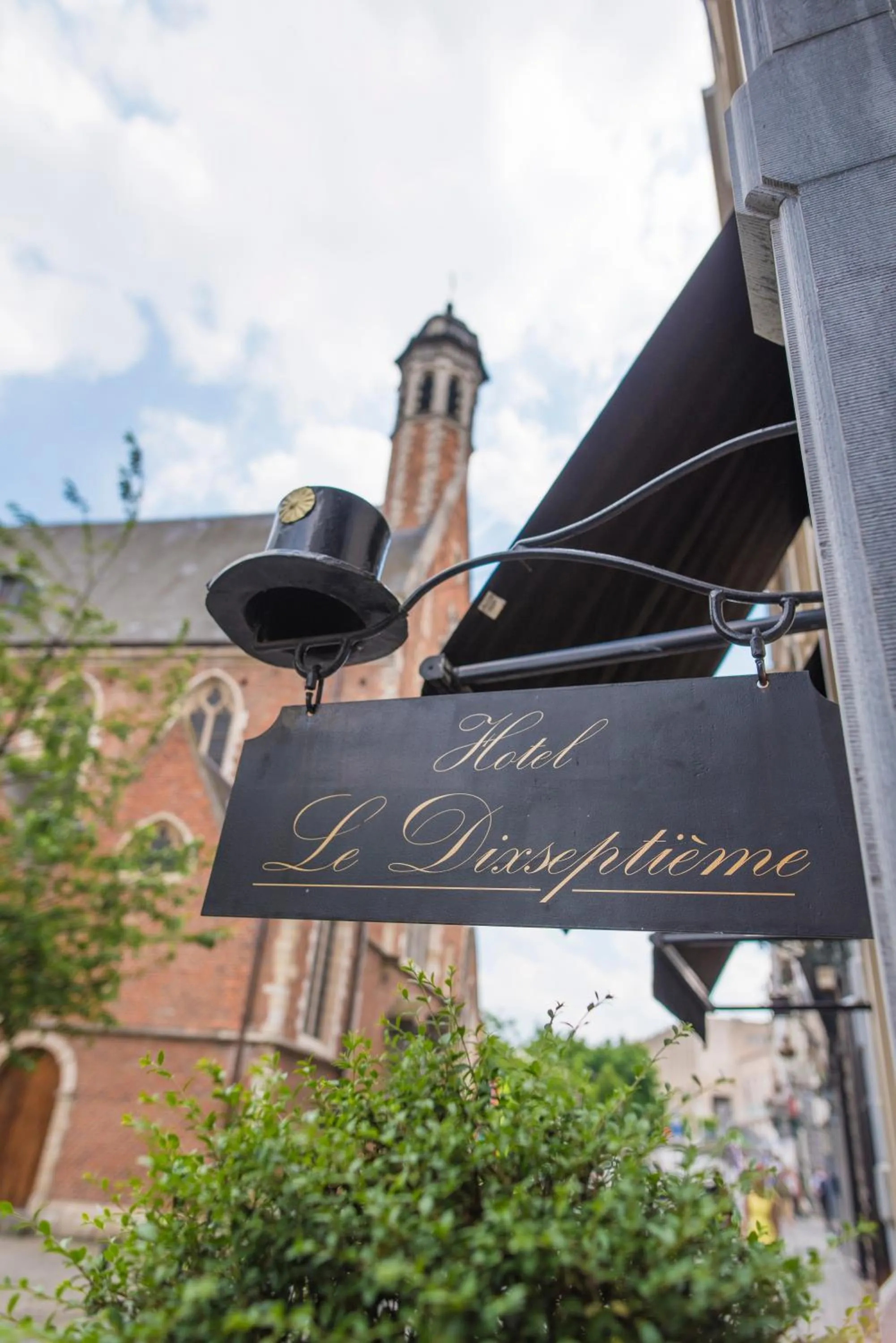 Decorative detail in Hotel le Dixseptieme