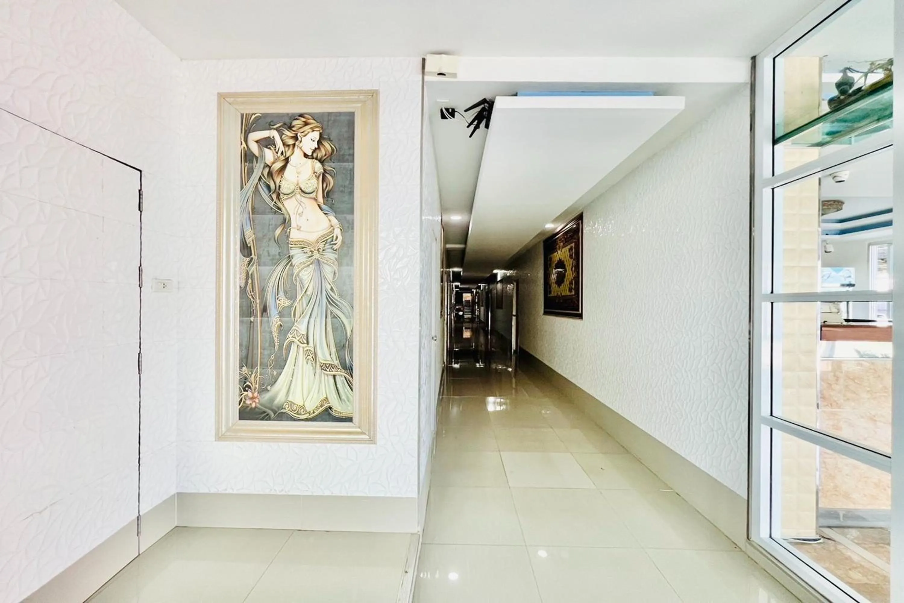 Decorative detail in Veerakit Grand Hotel