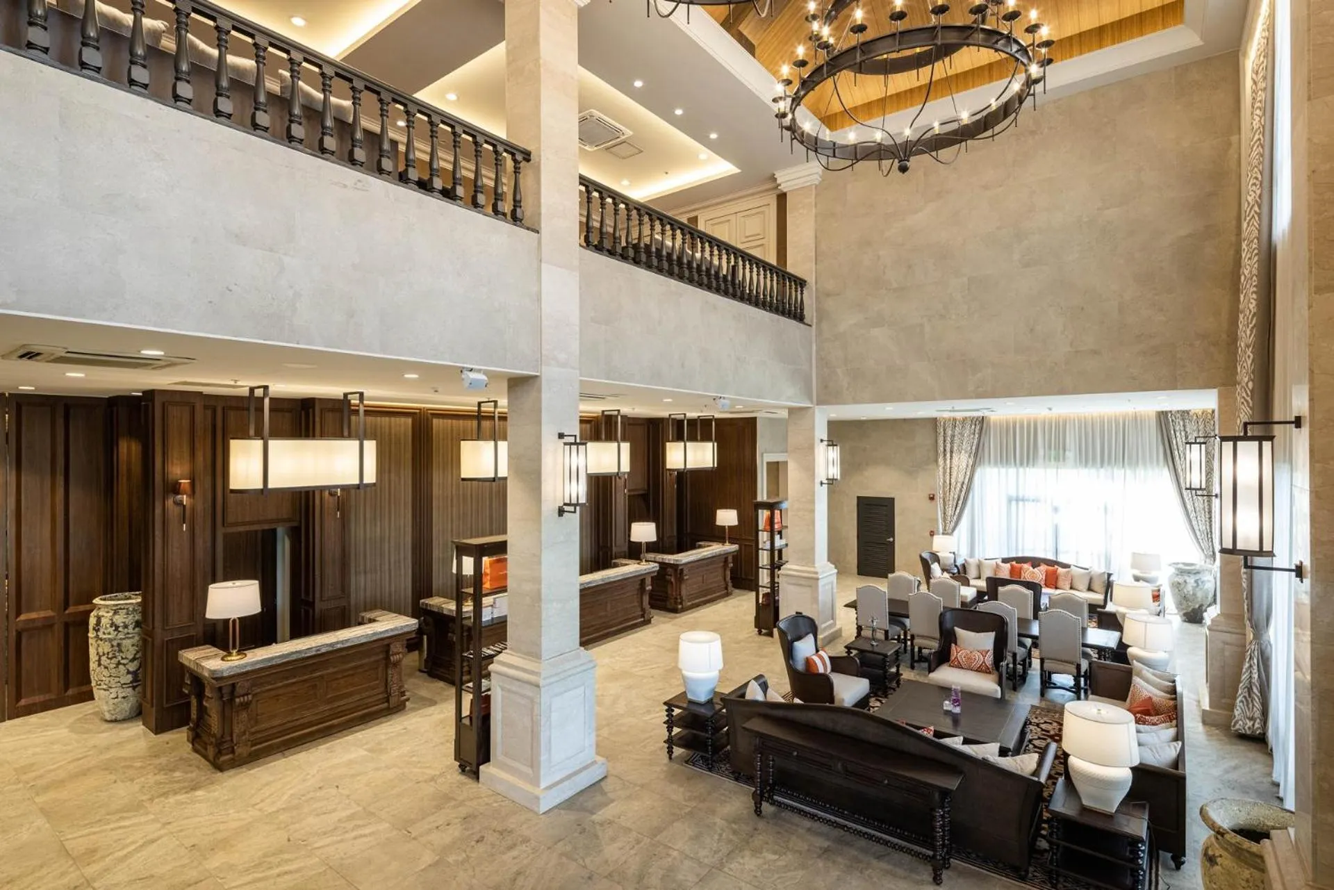 Lobby or reception in Coral Ocean Resort