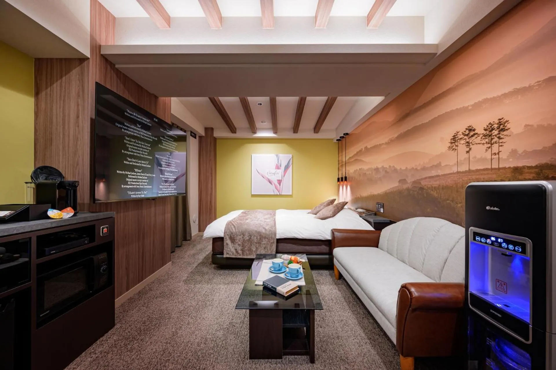 Bed in Hotel WILL BASE 鶴見