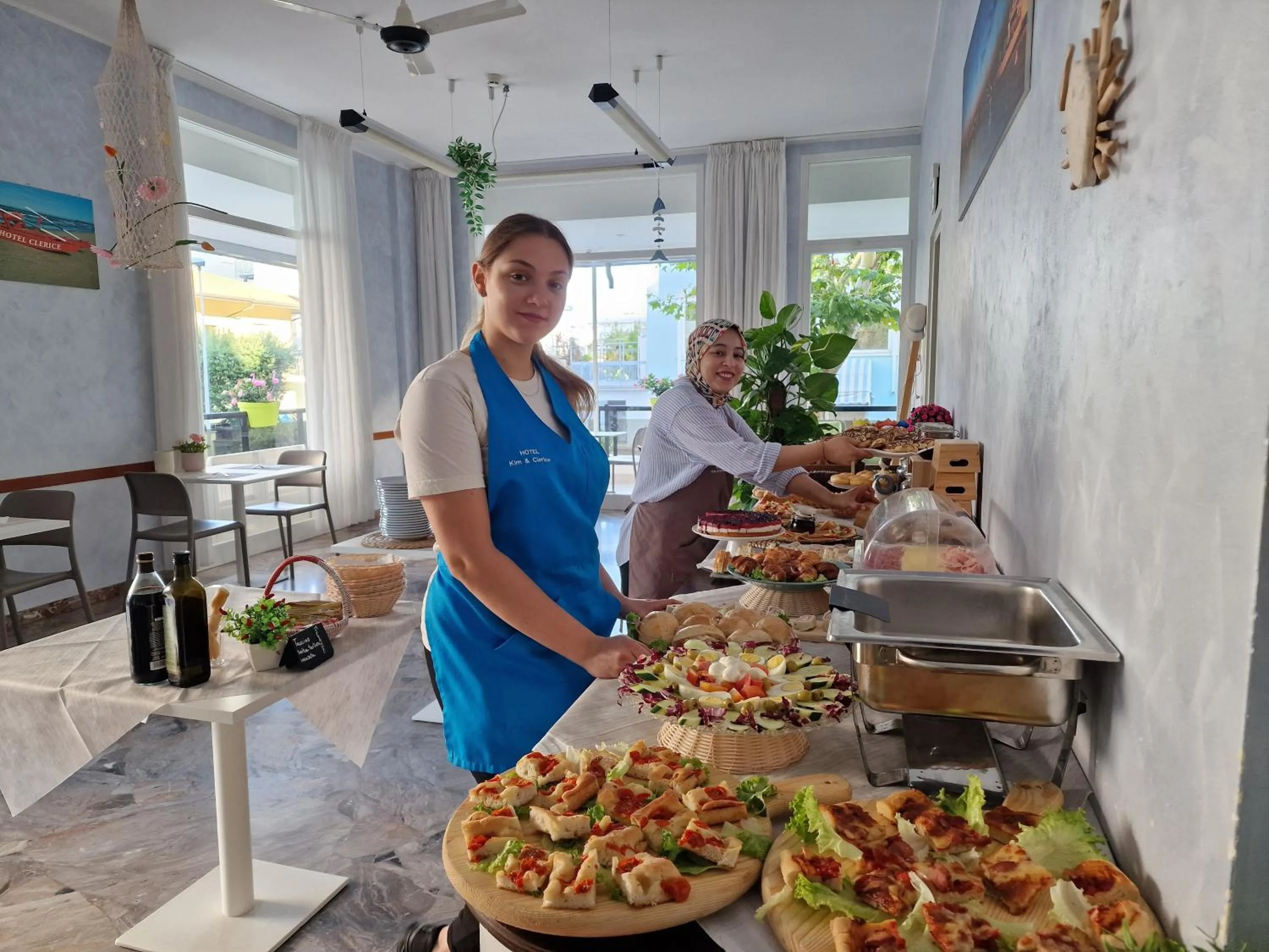 Staff in Beach Hotel Clerice